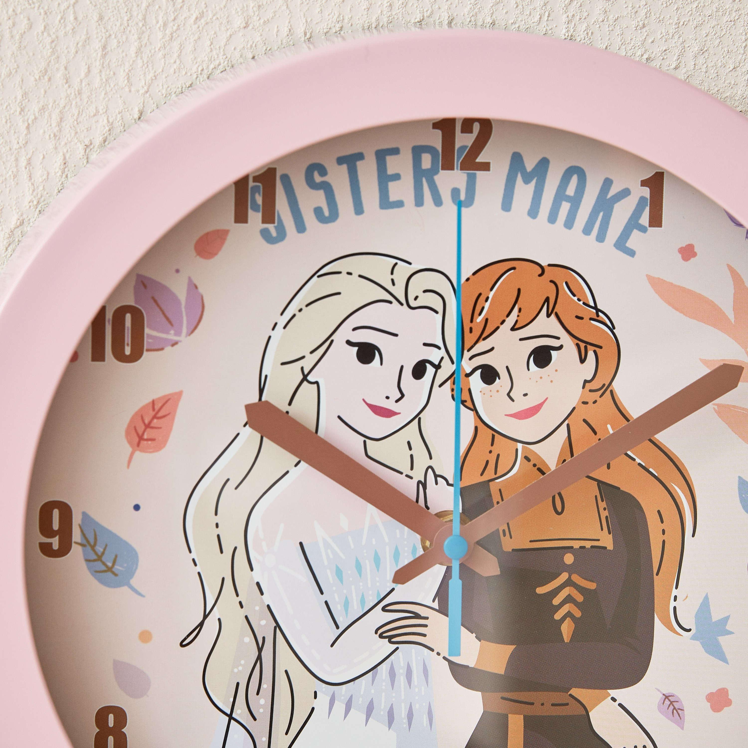 ساعة حائط بتصميم إلسا وآنا من فروزن - 25 سم-hbxhomeware-hbxkidsandyouth-image-3