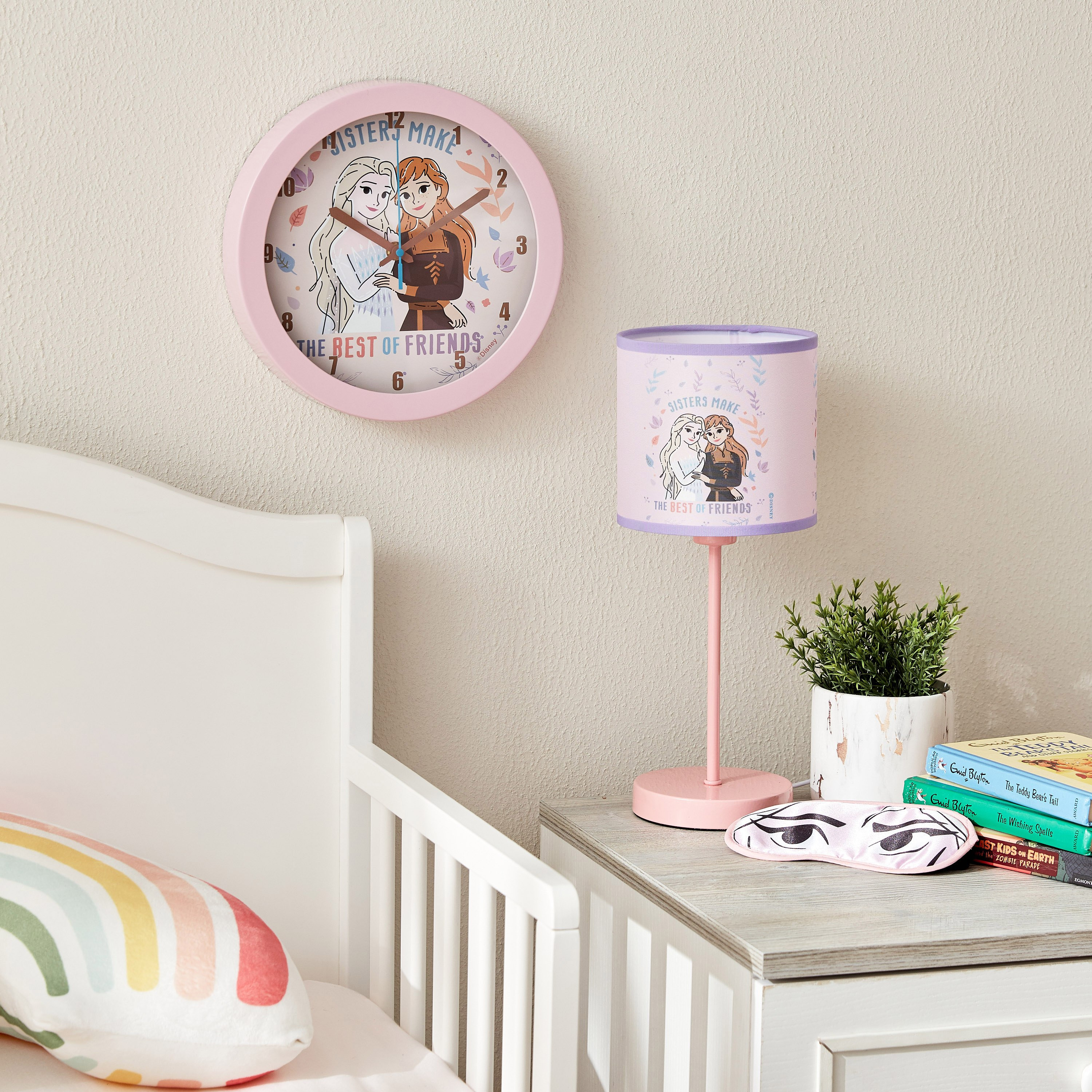ساعة حائط بتصميم إلسا وآنا من فروزن - 25 سم-hbxhomeware-hbxkidsandyouth-image-4