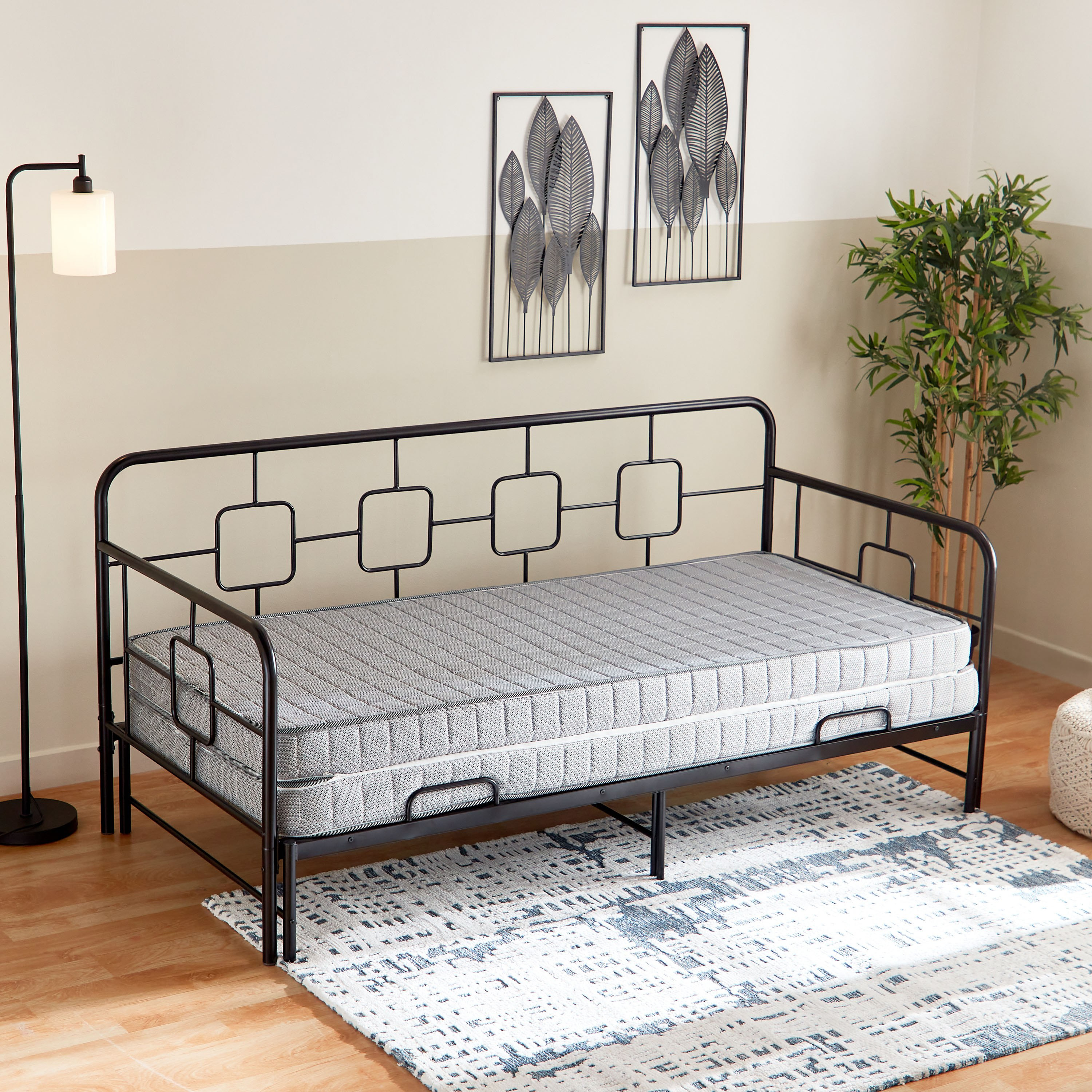 SleepEase iUrban Firm Rebonded Foam King Mattress for Extendable Daybed - 90/180x200 cm-hbxfurniture-bedroom-mattresses-single-image-1