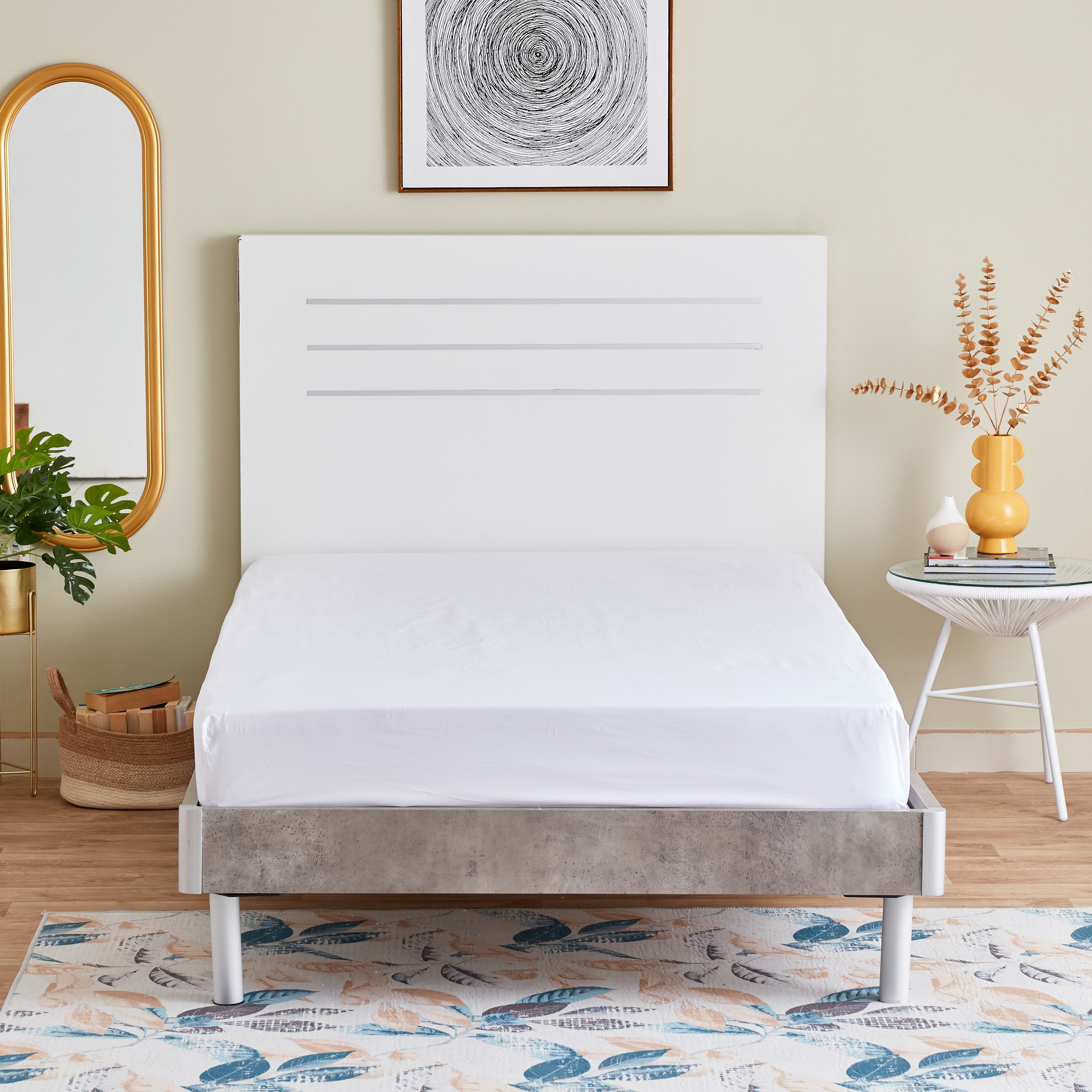 شرشف مسطح مزدوج مضاد للميكروبات من هوتل كولكشن - 180x270 سم-hbxhomeware-hbxbedroom-image-3