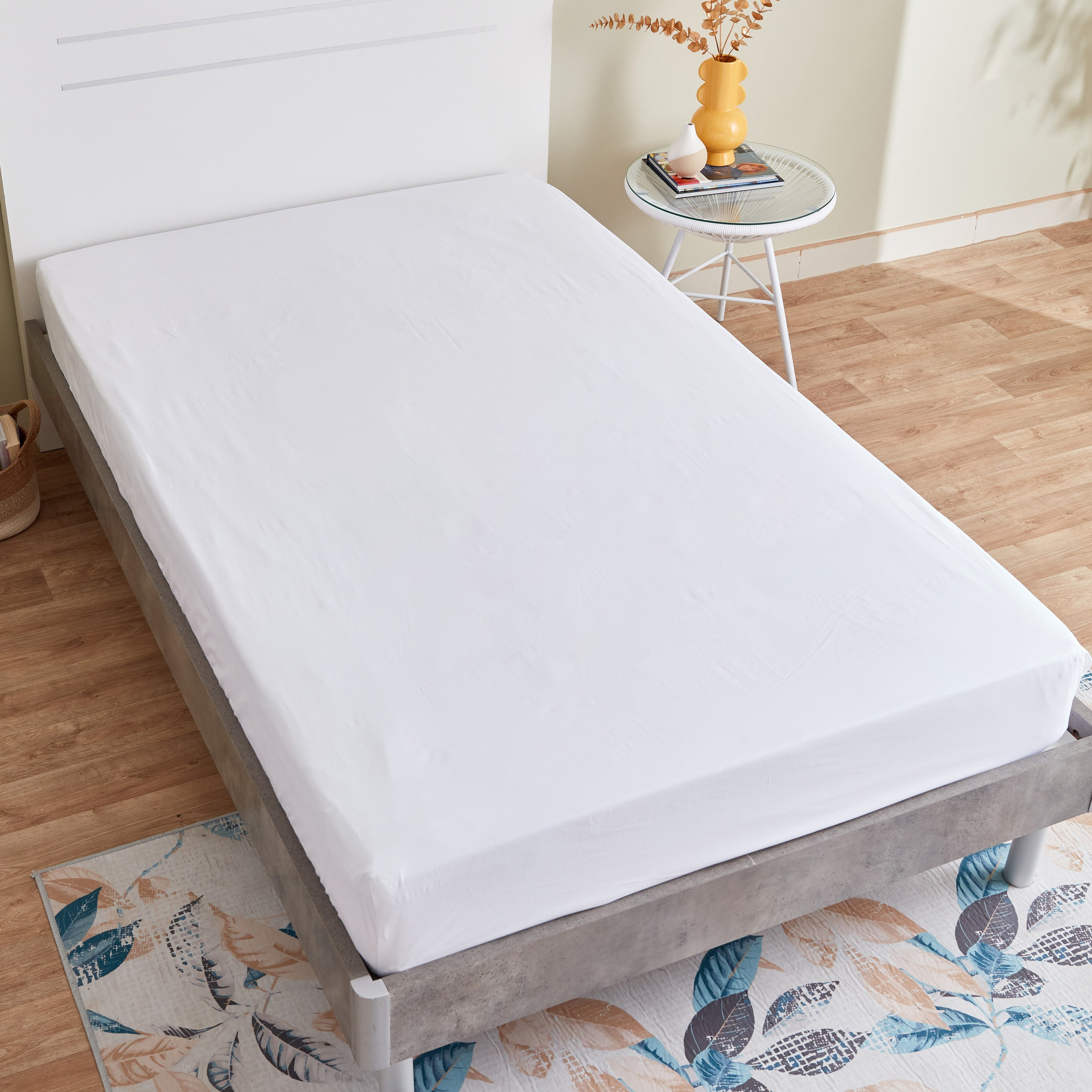 شرشف مسطح مزدوج مضاد للميكروبات من هوتل كولكشن - 180x270 سم-hbxhomeware-hbxbedroom-image-4