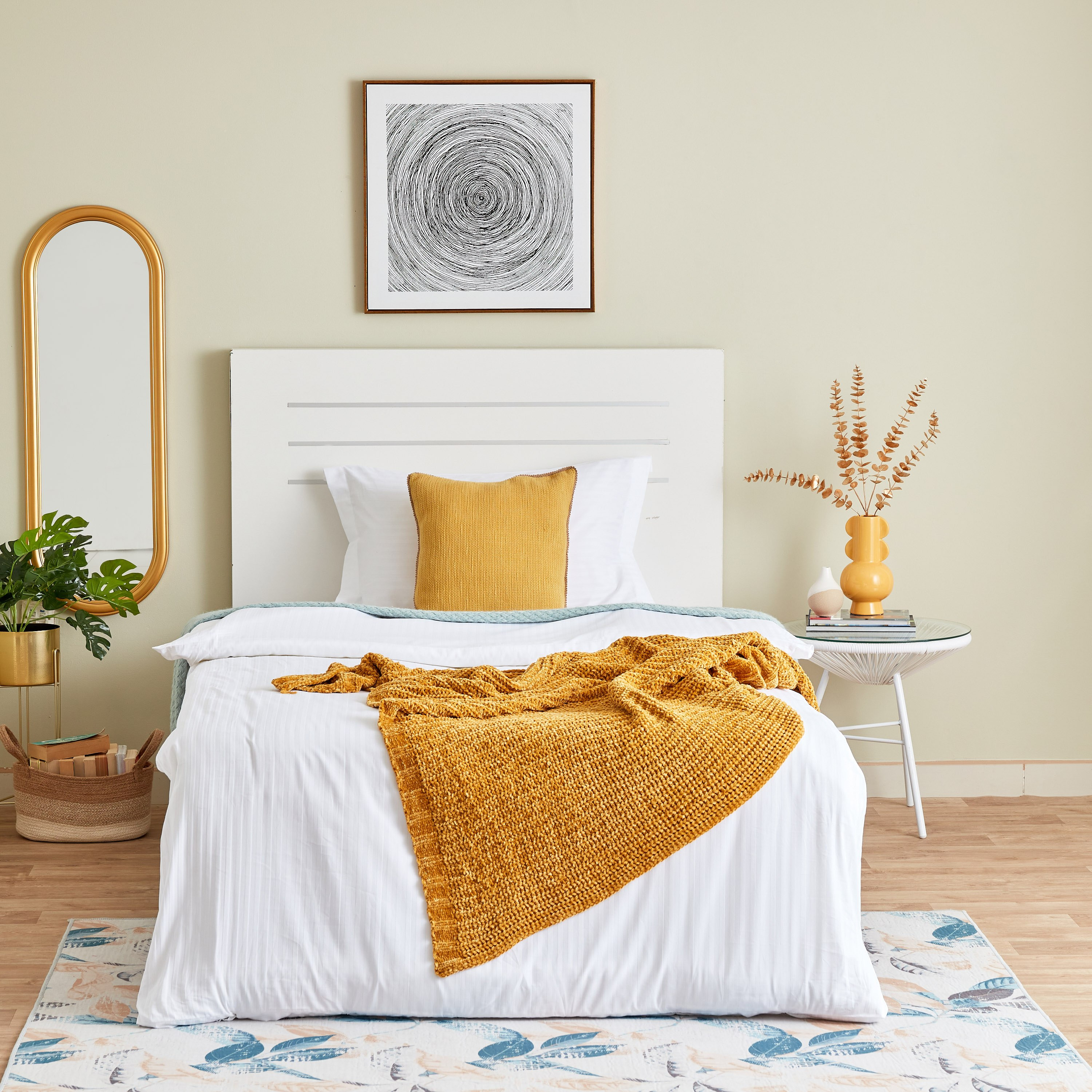 طقم غطاء لحاف قطن مزدوج قطعتين من هوتل كولكشن - 150x220 سم-hbxhomeware-hbxdecorandfurnishings-image-7