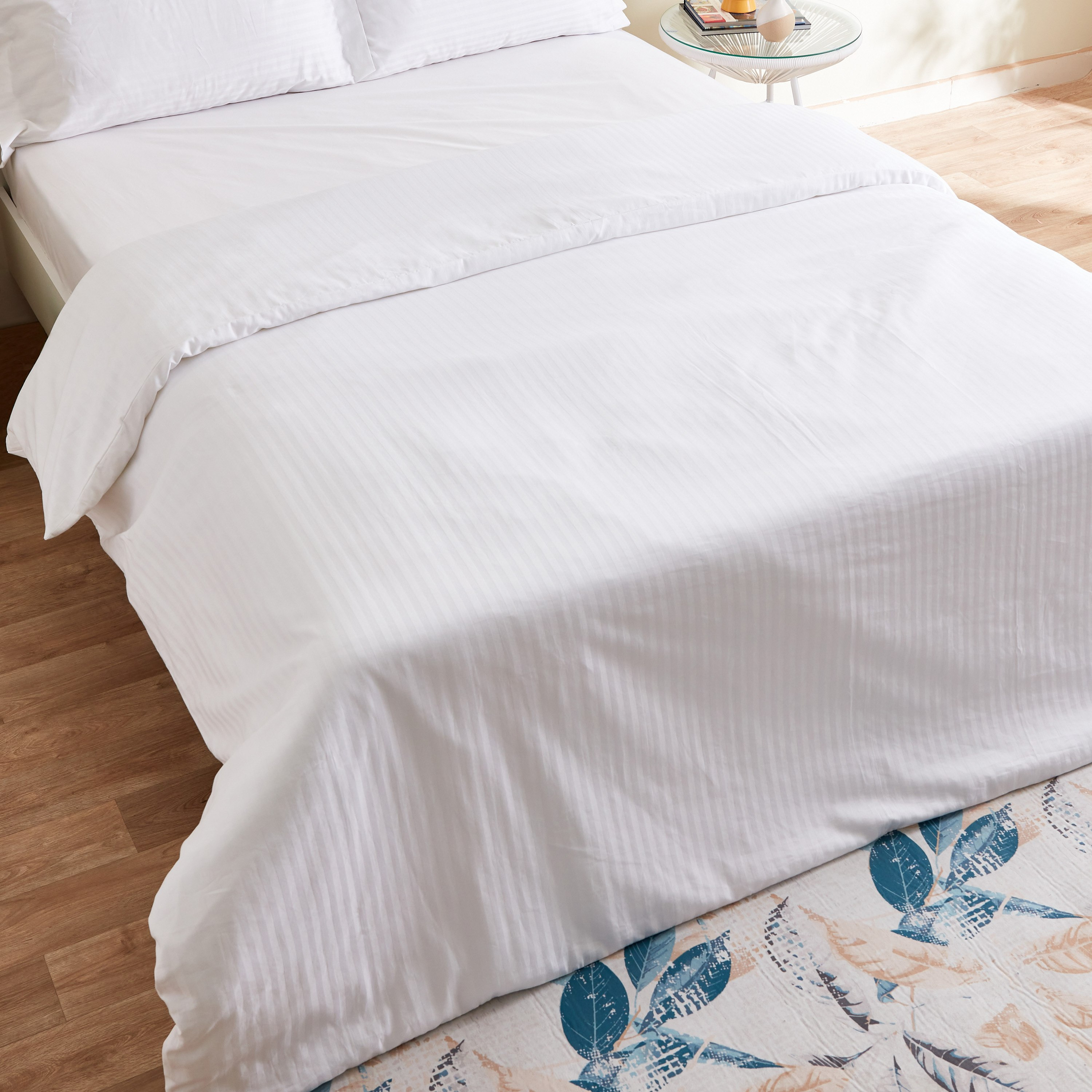 طقم غطاء لحاف كينج/ كوين قطن 3 قطع من هوتل كولكشن - 220x220 سم-hbxhomeware-hbxdecorandfurnishings-image-3
