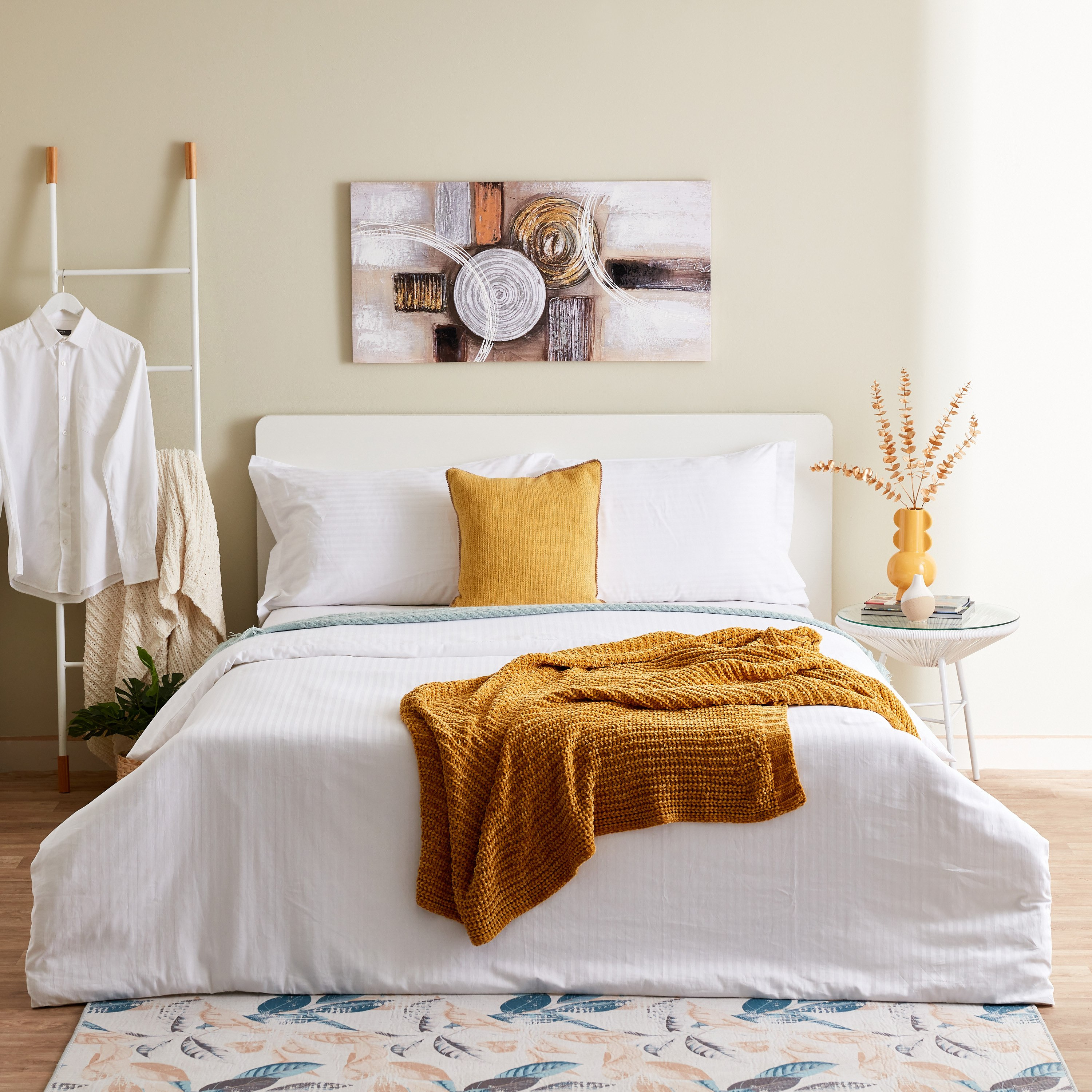 طقم غطاء لحاف كينج/ كوين قطن 3 قطع من هوتل كولكشن - 220x220 سم-hbxhomeware-hbxdecorandfurnishings-image-9