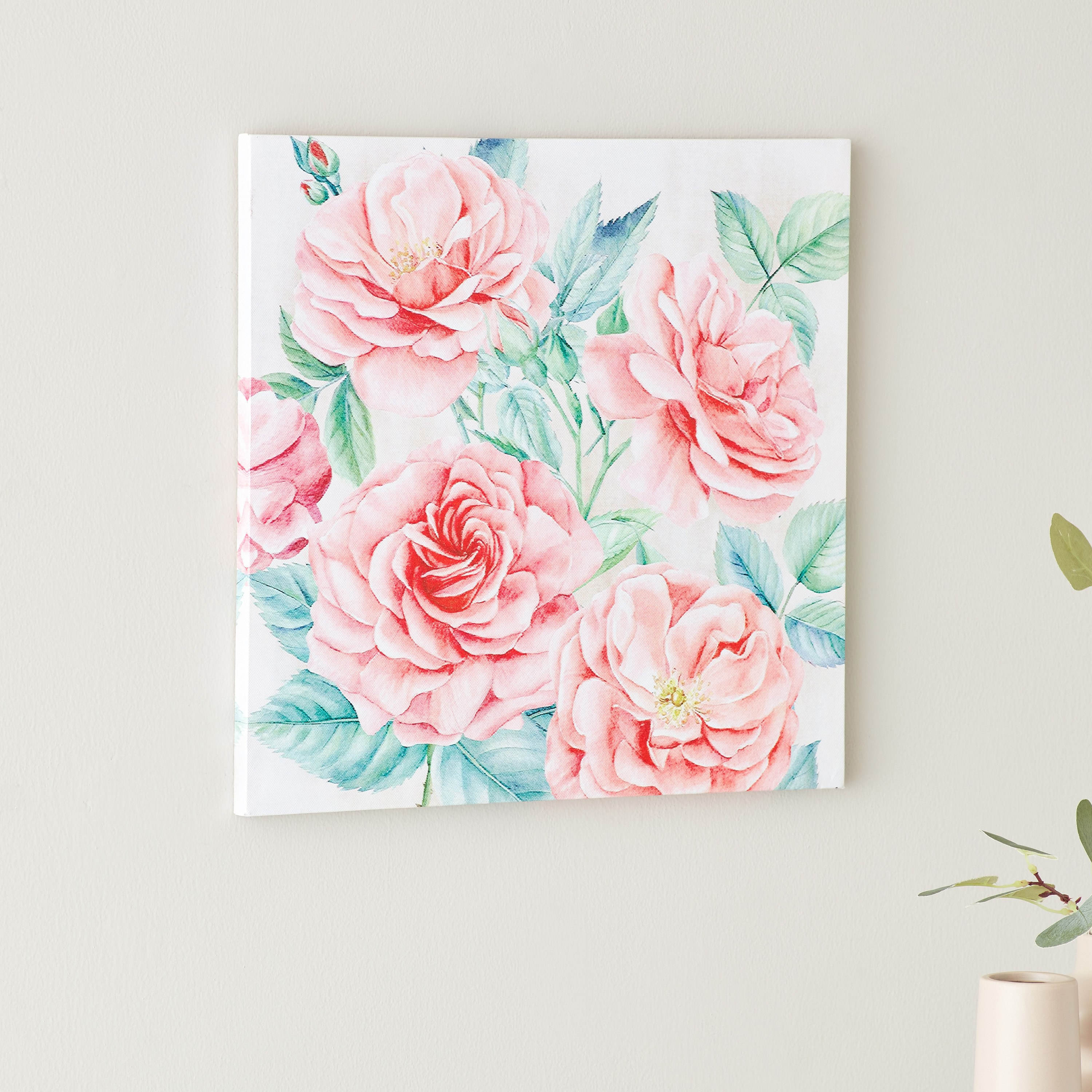 لوحة كانفاس مؤطرة بطبعات أزهار من إلمر - 40x2x40 سم-hbxhomeware-hbxdecorandfurnishings-image-2