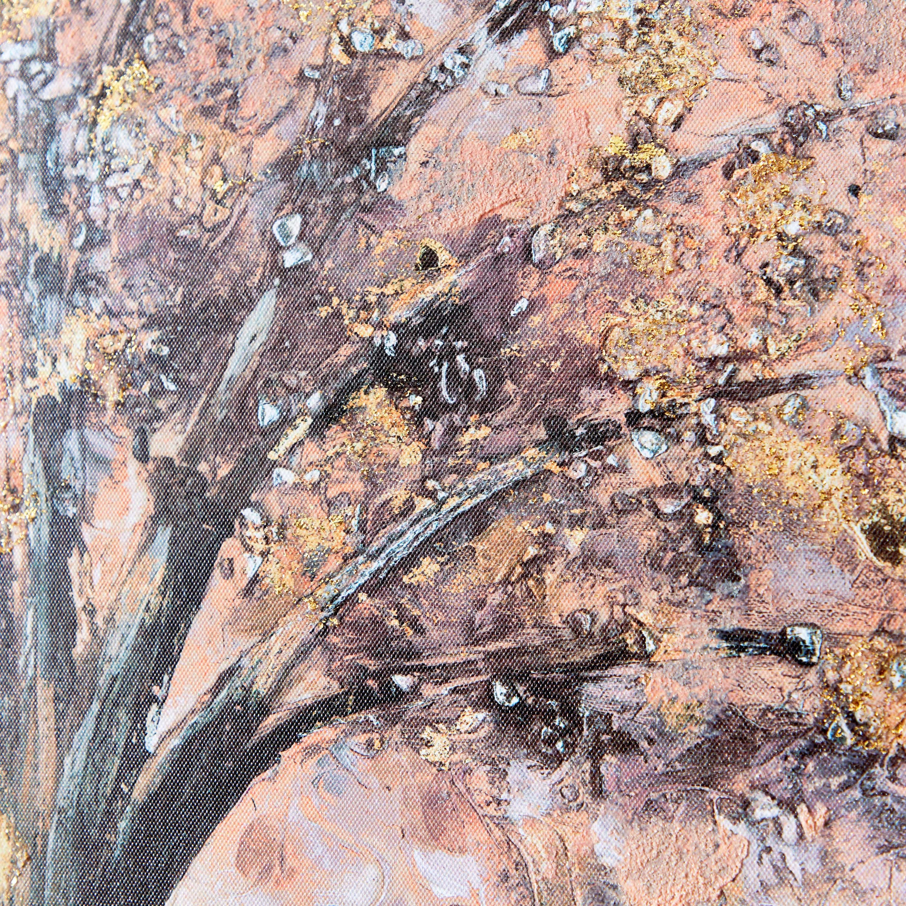 زينة حائط كانفاس مؤطرة بنمط تجريدي مرسوم يدويًا من آرون - 80x2.5x80 سم-PROMO_HB_AE_B1G1_250925-image-3