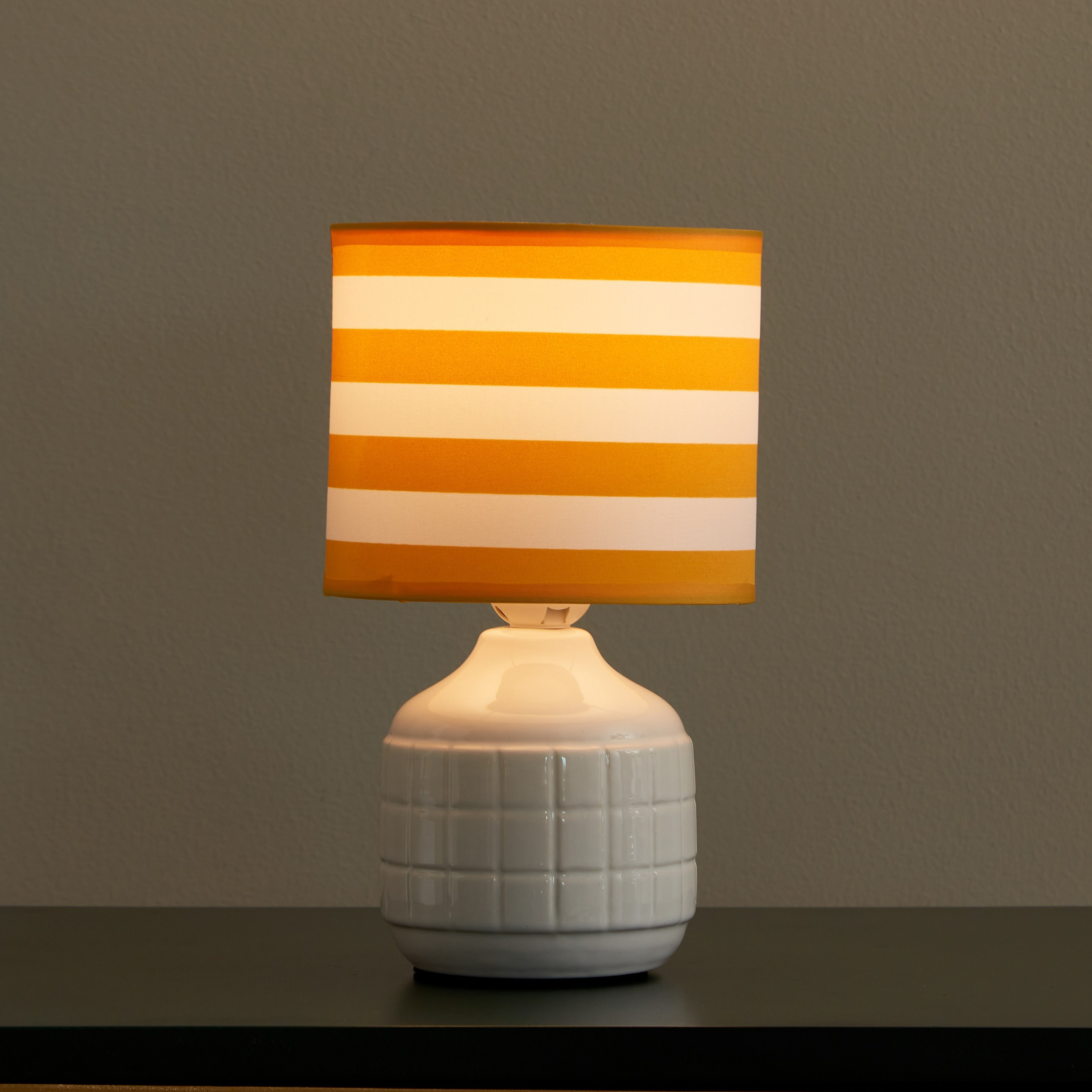 مصباح سيراميك بطبعات من أولا - 15×15×30 سم-hbxhomeware-hbxkidsandyouth-image-2