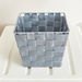 Strap Textured Storage Basket - 19x19x16 cm-Organisers-thumbnail-1