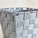 Strap Textured Storage Basket - 19x19x16 cm-Organisers-thumbnail-2