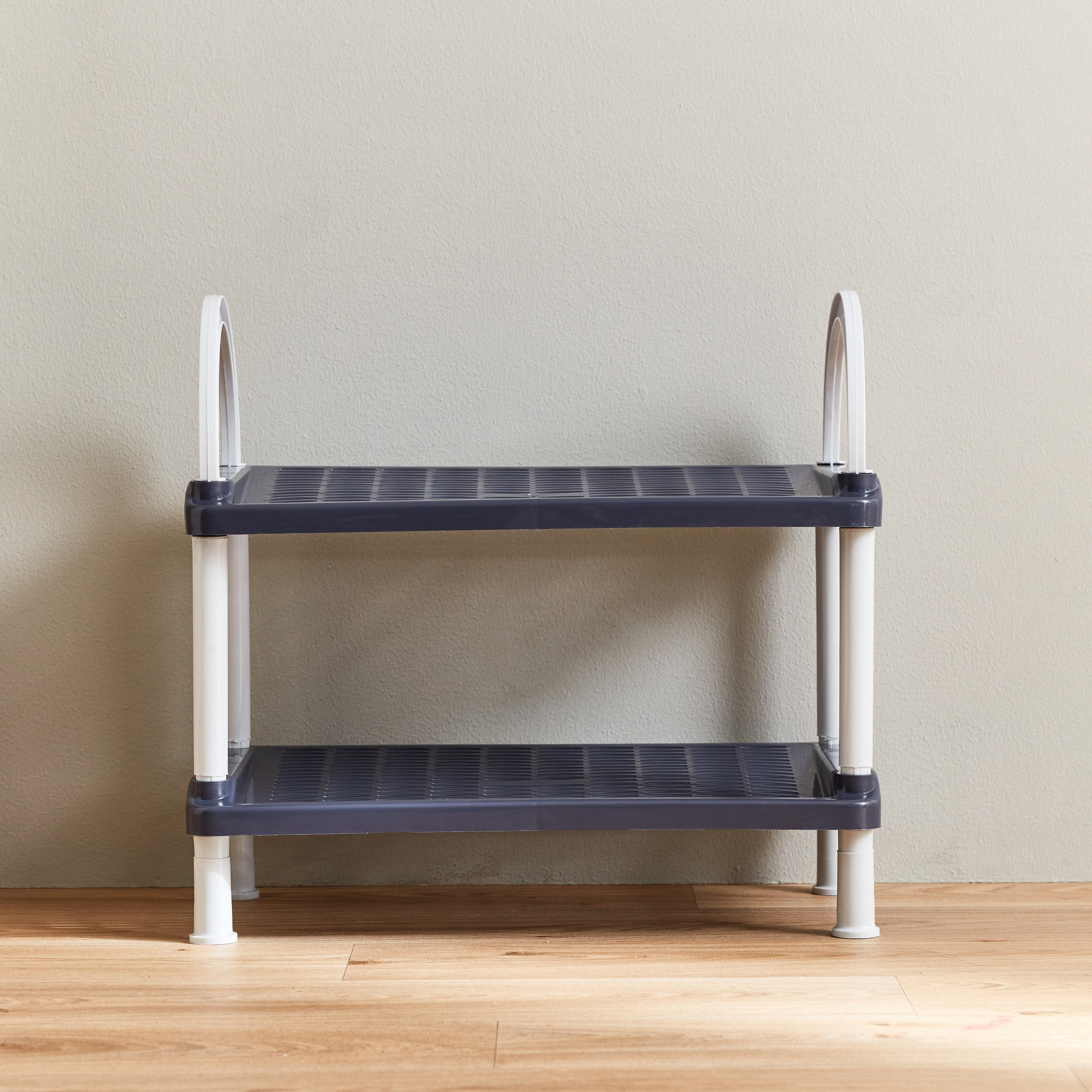 رف أحذية شديد التحمل بطابقين من جوي - 49.5x28x45.5 سم-hbxhomeware-hbxbathroom-image-3
