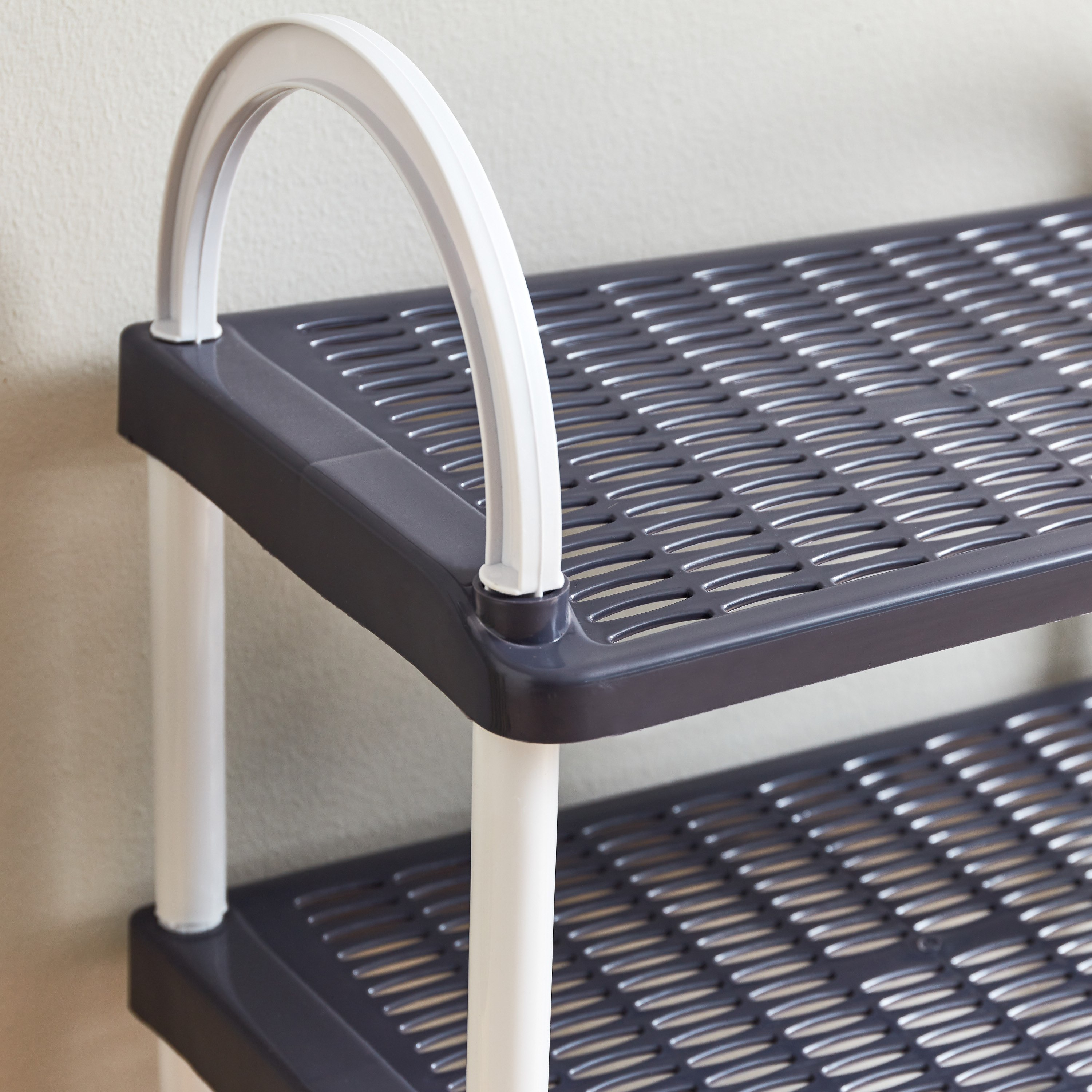 رف أحذية شديد التحمل بطابقين من جوي - 49.5x28x45.5 سم-hbxhomeware-hbxbathroom-image-4