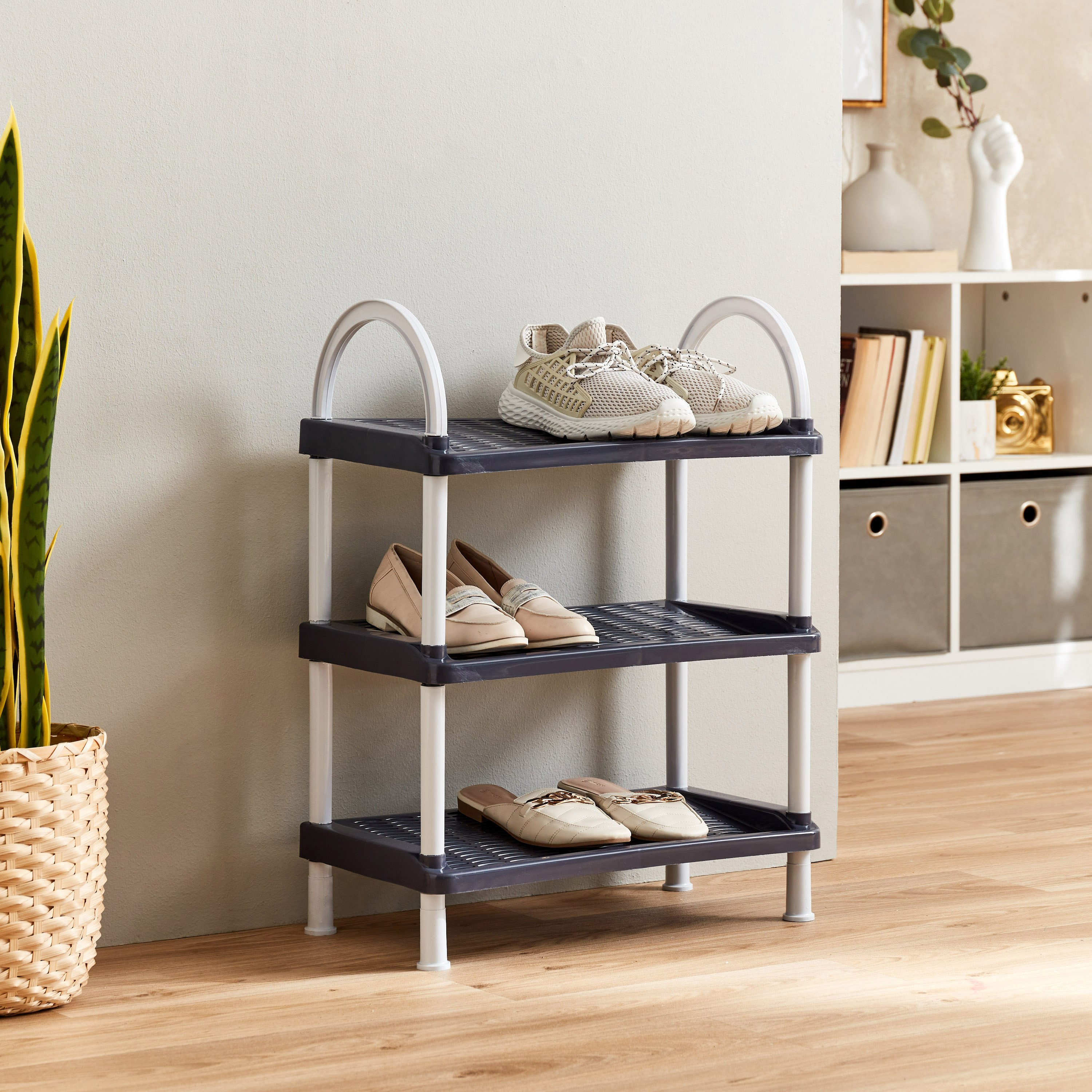 Joy 3-Tier Heavy Duty Shoe Rack - 49.5x28x67 cm-hbxhomeware-hbxbathroom-image-1