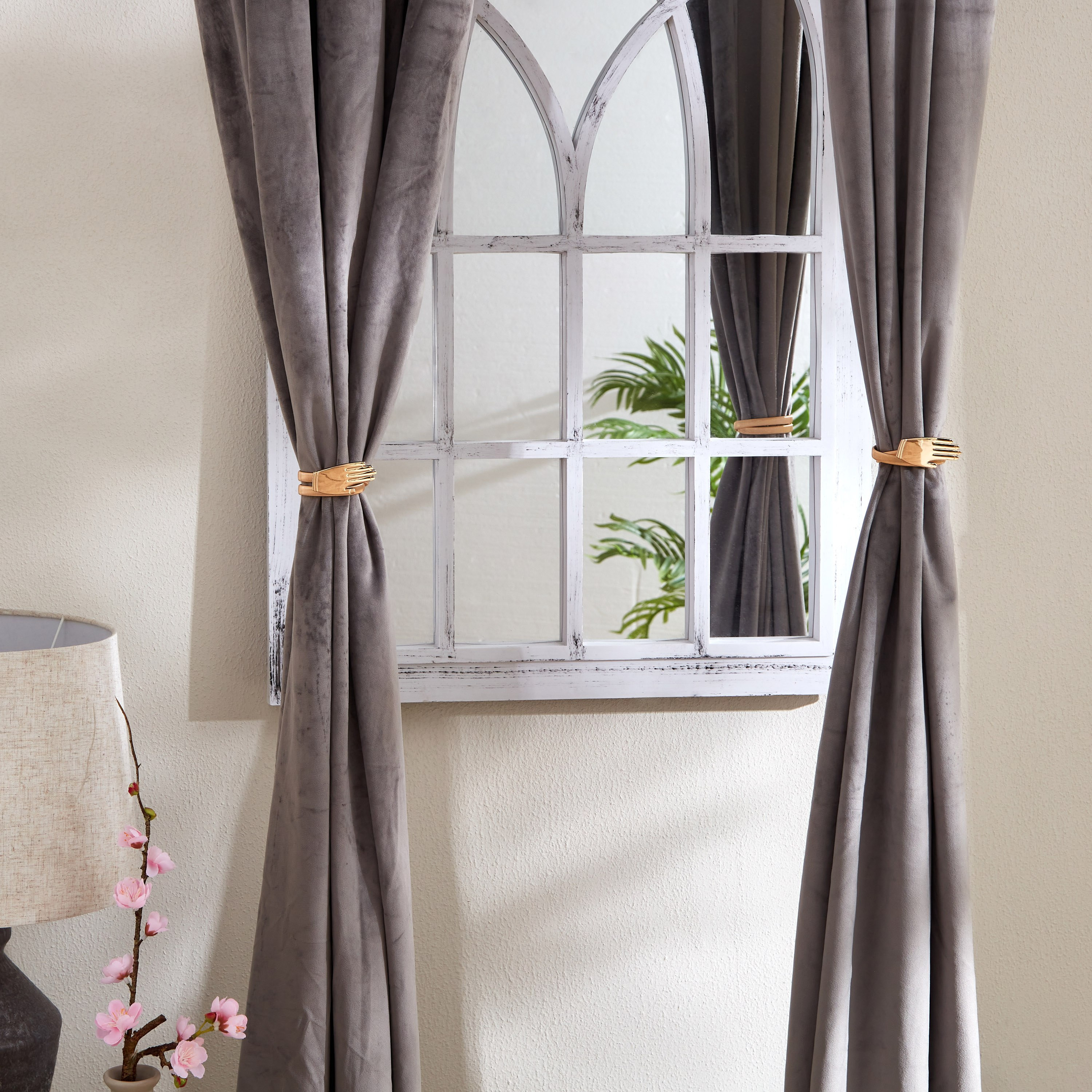Dazzle Palm Curtain Tie Back - Set of 2-hbxhomeware-hbxdecorandfurnishings-image-2
