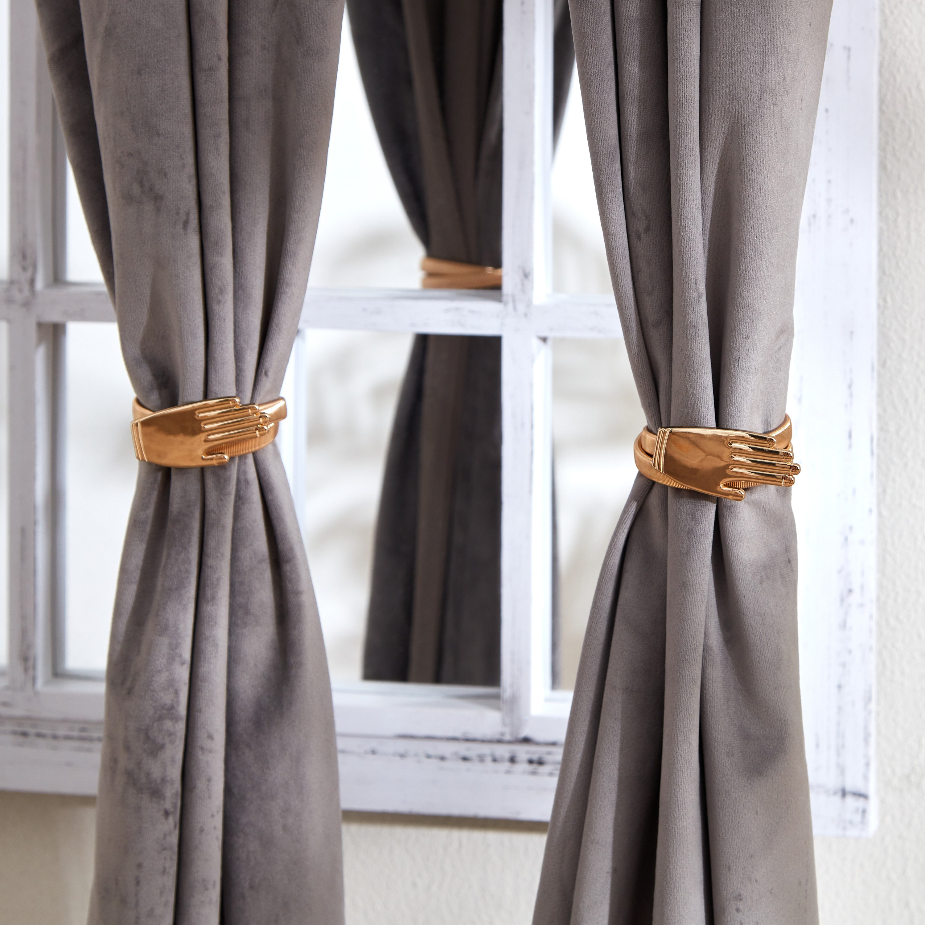 Dazzle Palm Curtain Tie Back - Set of 2-hbxhomeware-hbxdecorandfurnishings-image-1