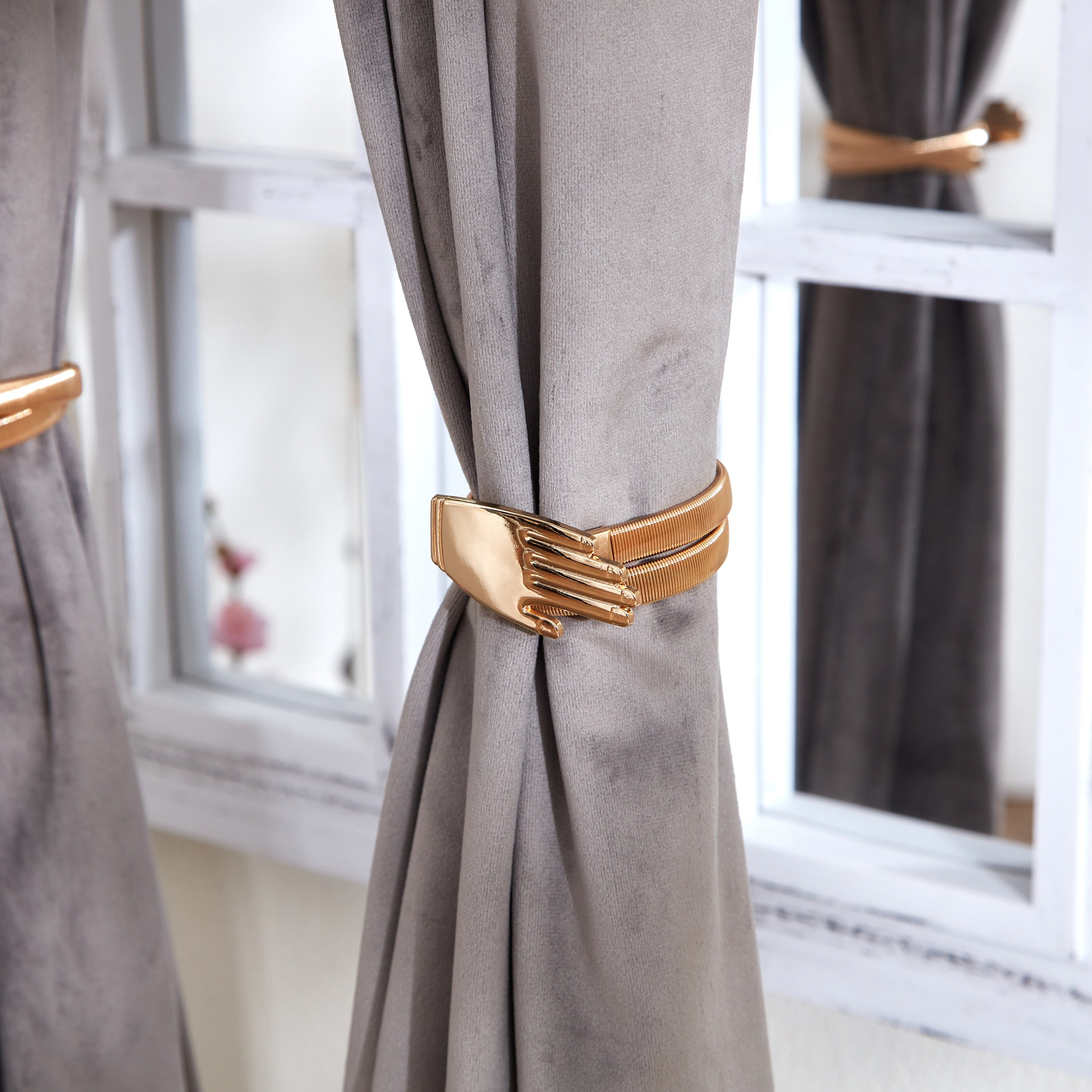Dazzle Palm Curtain Tie Back - Set of 2-hbxhomeware-hbxdecorandfurnishings-image-3