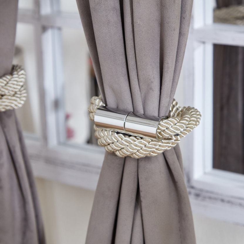 Dazzle Freya Curtain Tie Back - Set of 2-Tie Backs and Tassels-image-2