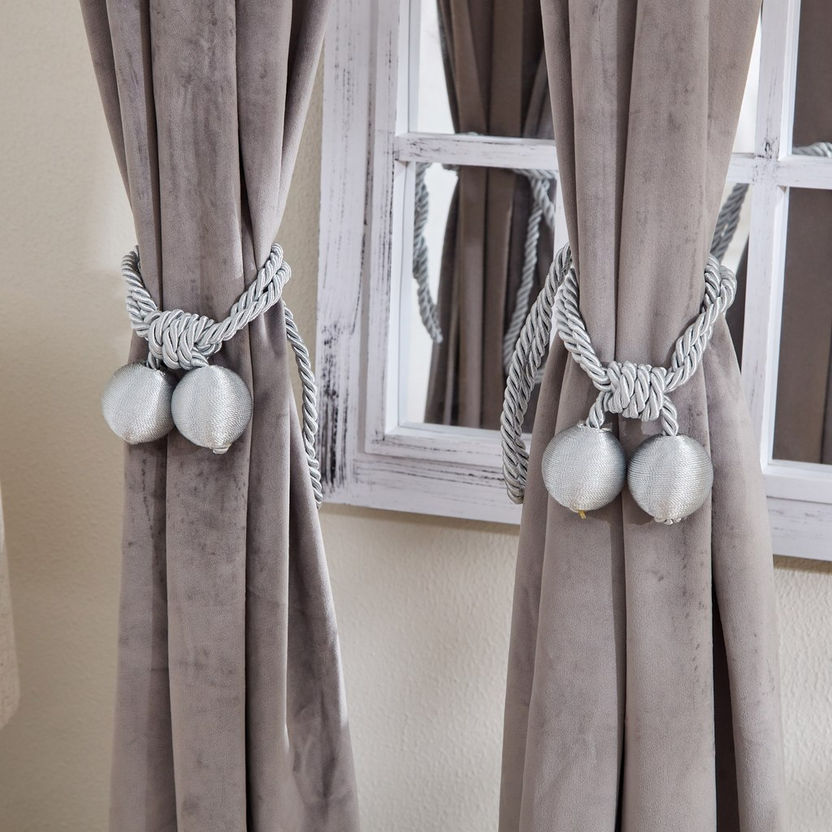 Dazzle Laila Curtain Tie Back - Set of 2-Tie Backs and Tassels-image-0