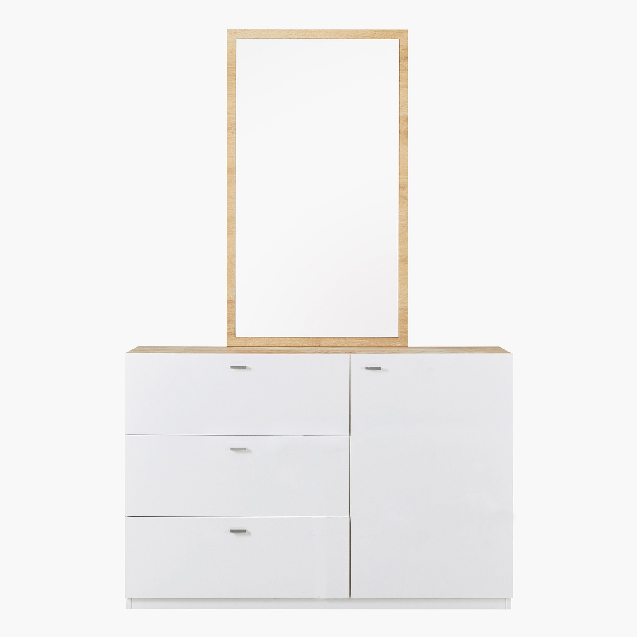 طاولة تزيين دون مرآة بباب واحد و3 أدراج من بريدج-hbxfurniture-bedroom-dressersandmirrors-image-3