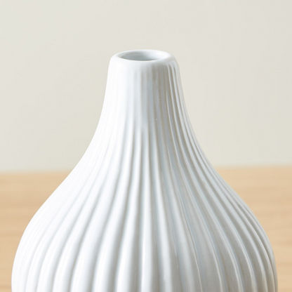 Sansa Stoneware Circular Nola Vase - 13 cm-Vases-image-2