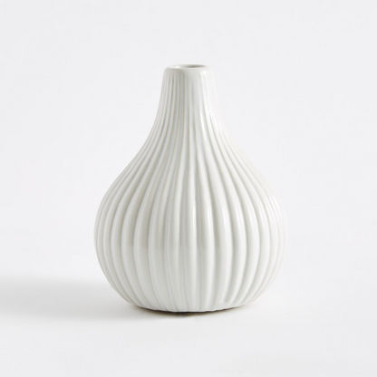 Sansa Stoneware Circular Nola Vase - 13 cm-Vases-image-4