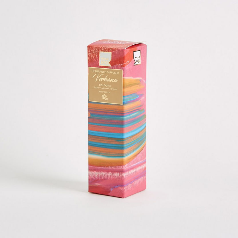 Alps Verbana Cologne Fragrance Diffuser with Fiber Sticks - 80 ml-Diffusers-image-4