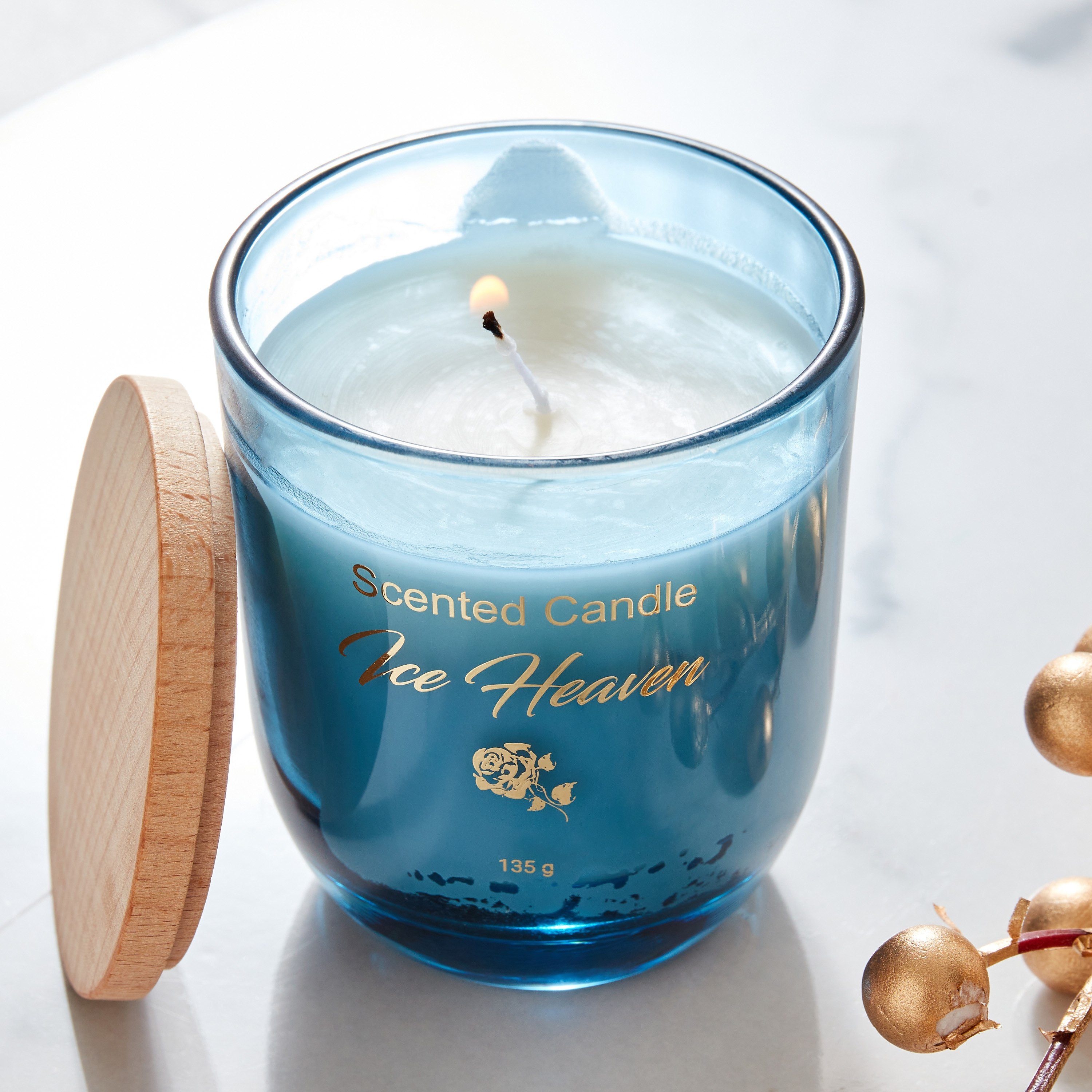 Alps Ice Heaven Shiny Coast Scented Jar Candle - 135 gm-PROMO_HB_AE_B1G1_250925-image-3