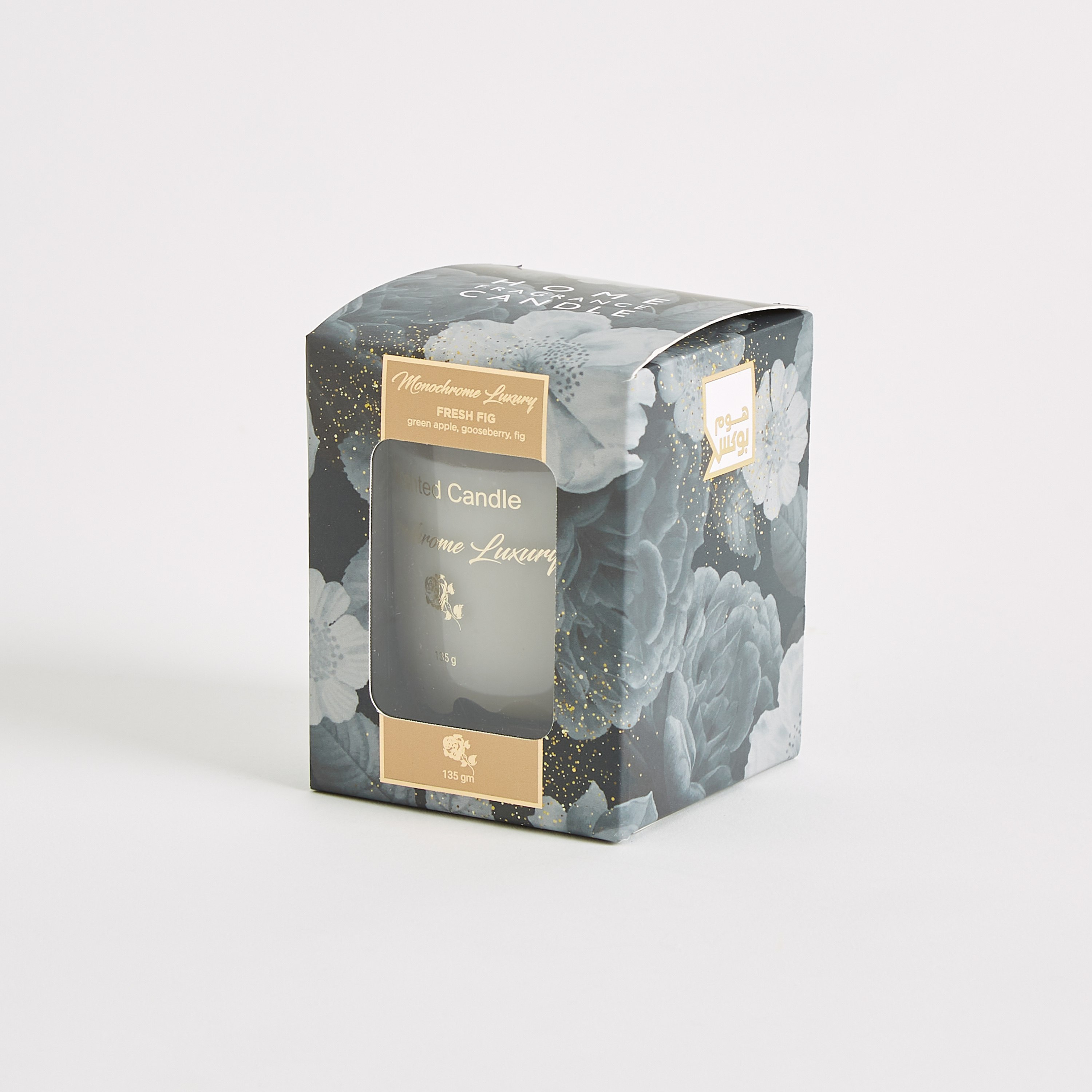 Alps Monochrome Luxury Fresh Fig Scented Jar Candle - 135 gm-hbxlivingroom-decorandaccessories-candles-image-5