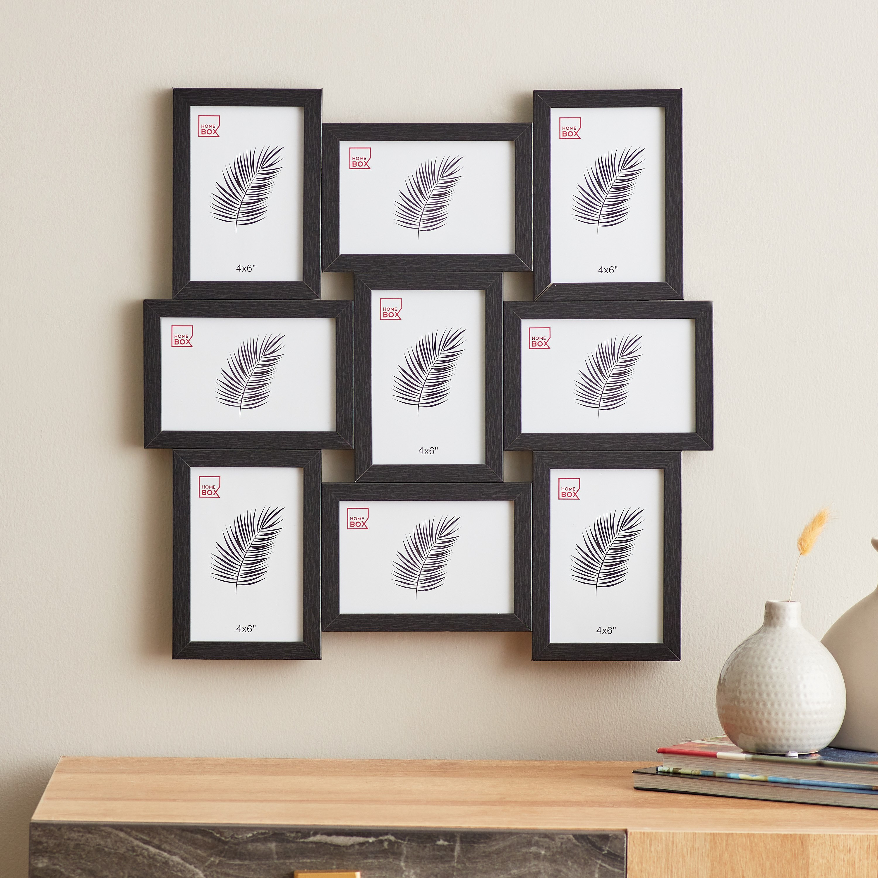 برواز 9 صور من كاتي - 47.5x1.5x47.5 سم-hbxdiningroom-decorandaccessories-photoframes-image-1