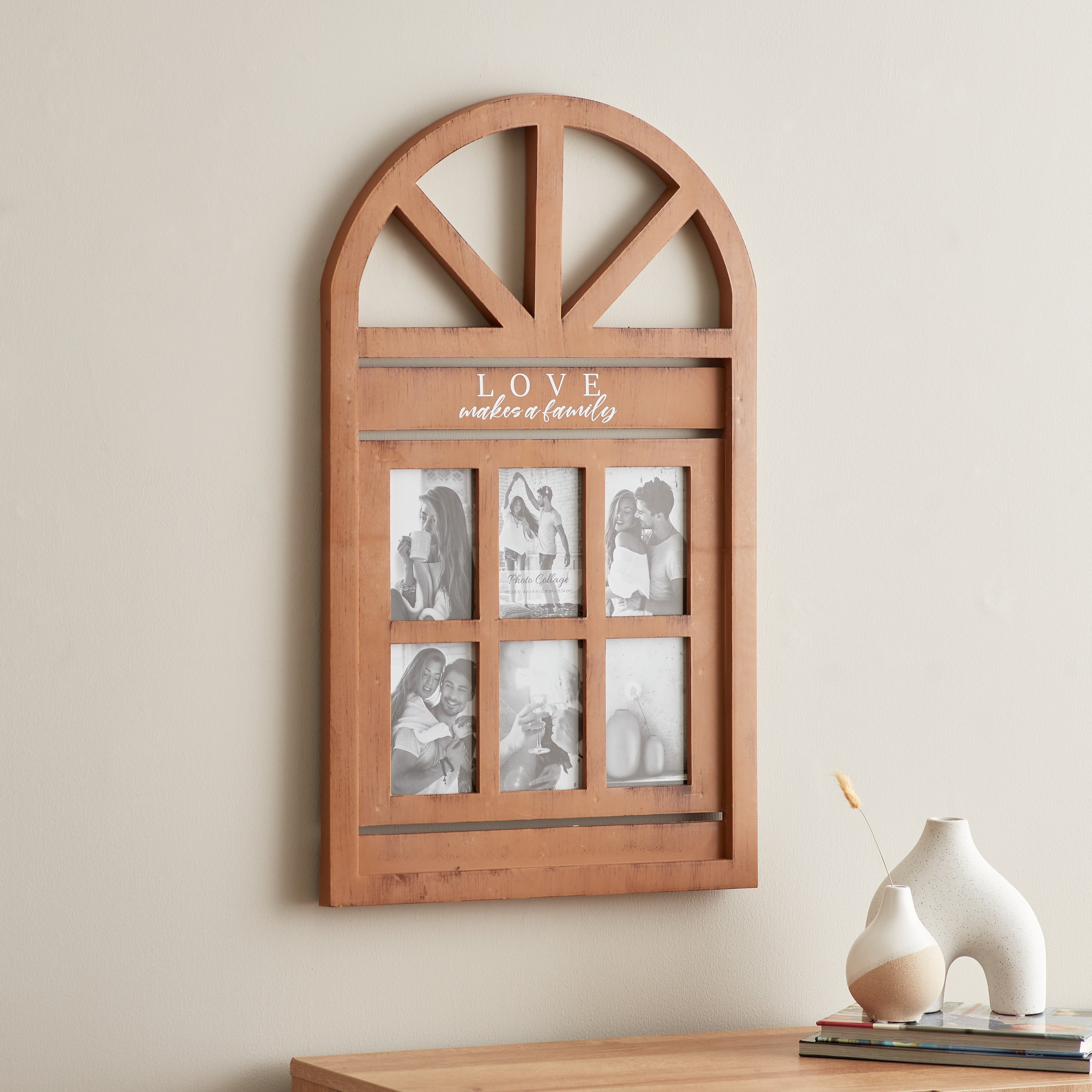 Zedd Collage Frame with Wall Panel - 45.5x2.5x76 cm-hbxdiningroom-decorandaccessories-photoframes-image-2