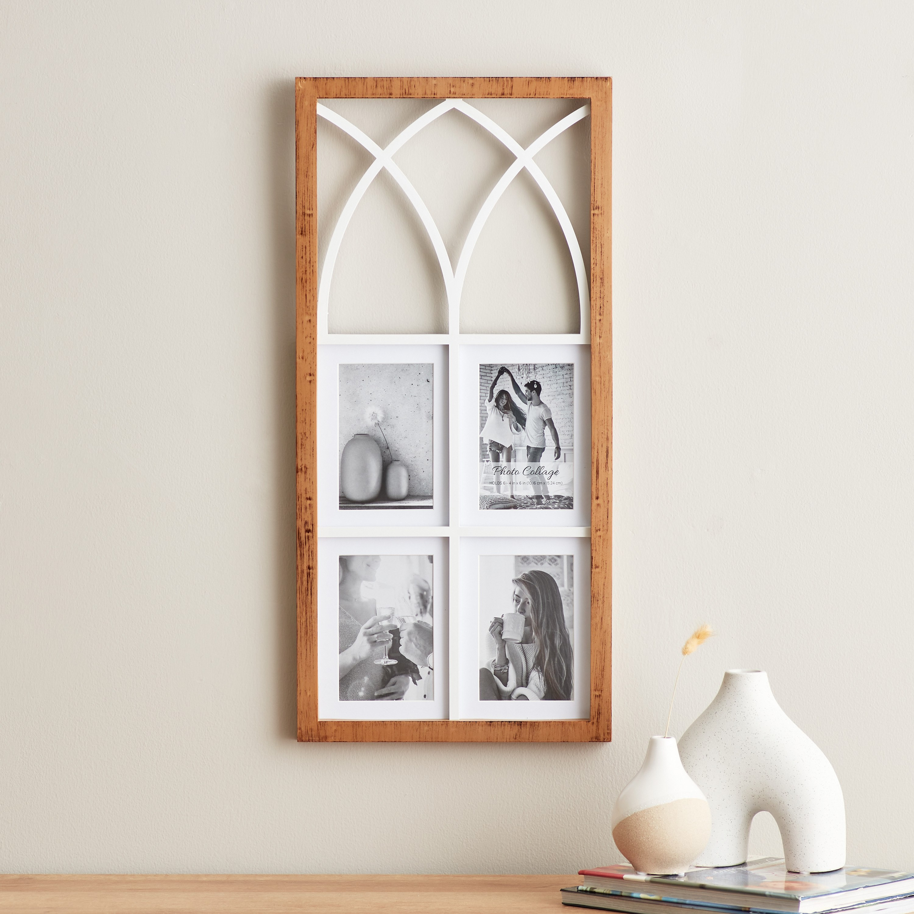 برواز صور مجمّعة بلوح حائط من زيد - 30.5x2.5x65 سم-hbxdiningroom-decorandaccessories-photoframes-image-1
