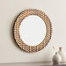 Zedd Pattern Border Wall Mirror - 50 cm-Mirrors-thumbnail-1