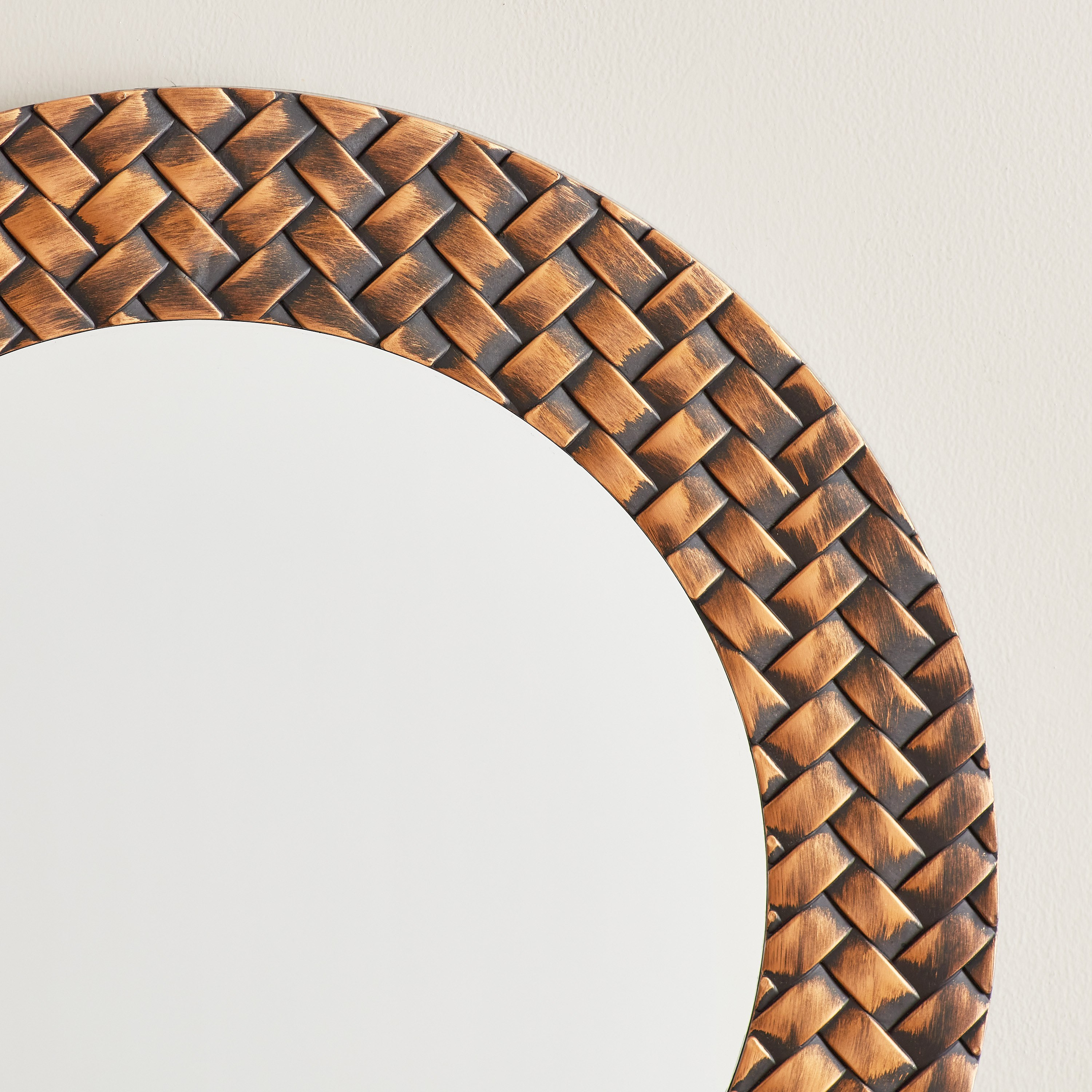 Zedd Pattern Border Wall Mirror - 50 cm-hbxhomeware-hbxdecorandfurnishings-image-4