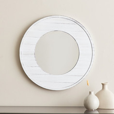 Zedd Decorative Round Wall Mirror - 51 cm