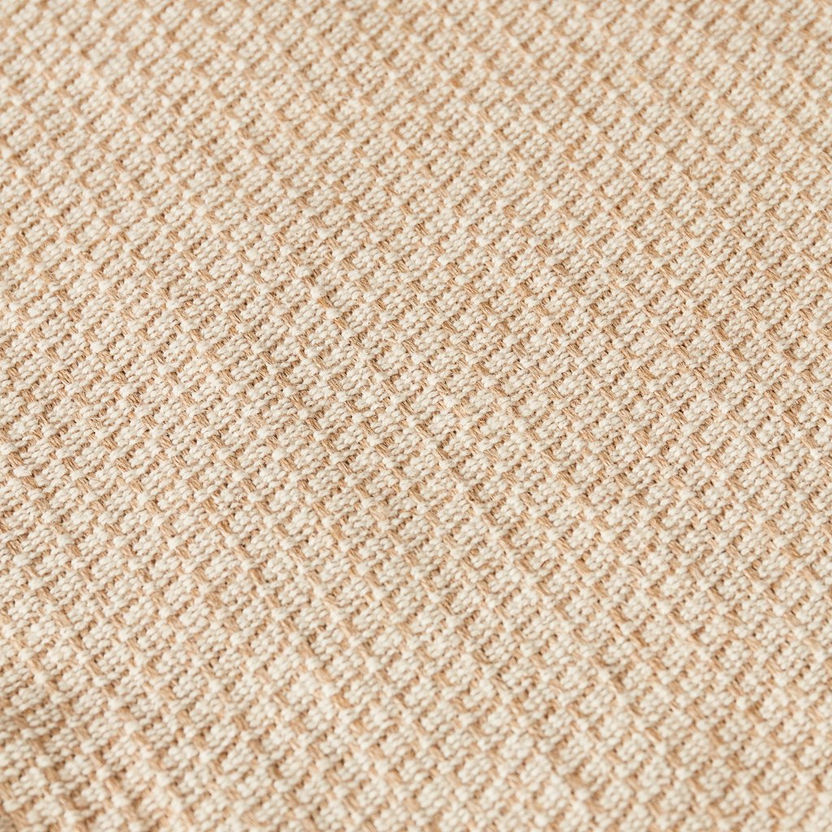 Textura Natural Jute Cotton Dhurrie - 60x90 cm-Rugs-image-2