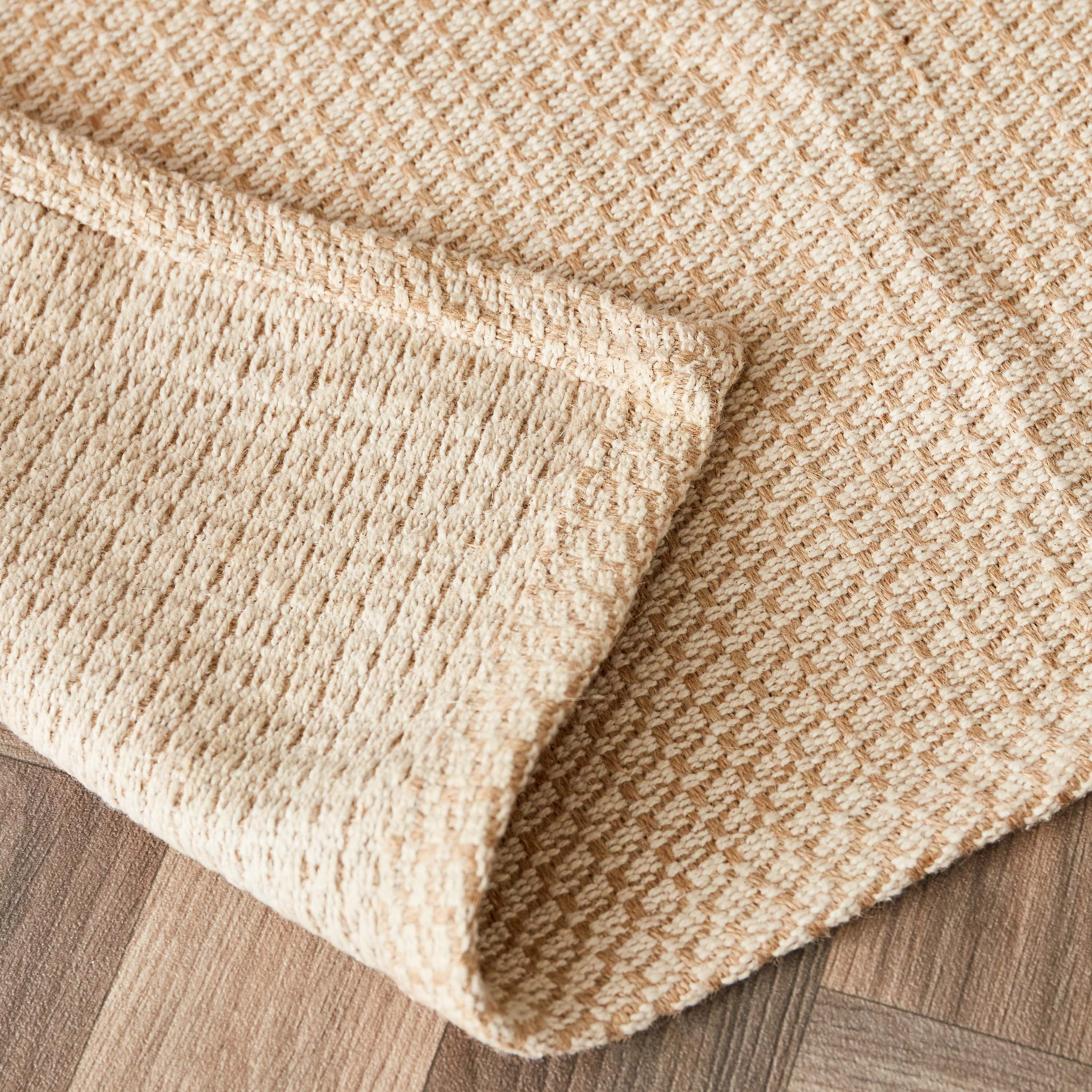 سجادة دوري من القطن والجوت الطبيعي من تيكستورا - 60x90 سم-hbxhomeware-hbxlivingroom-image-4