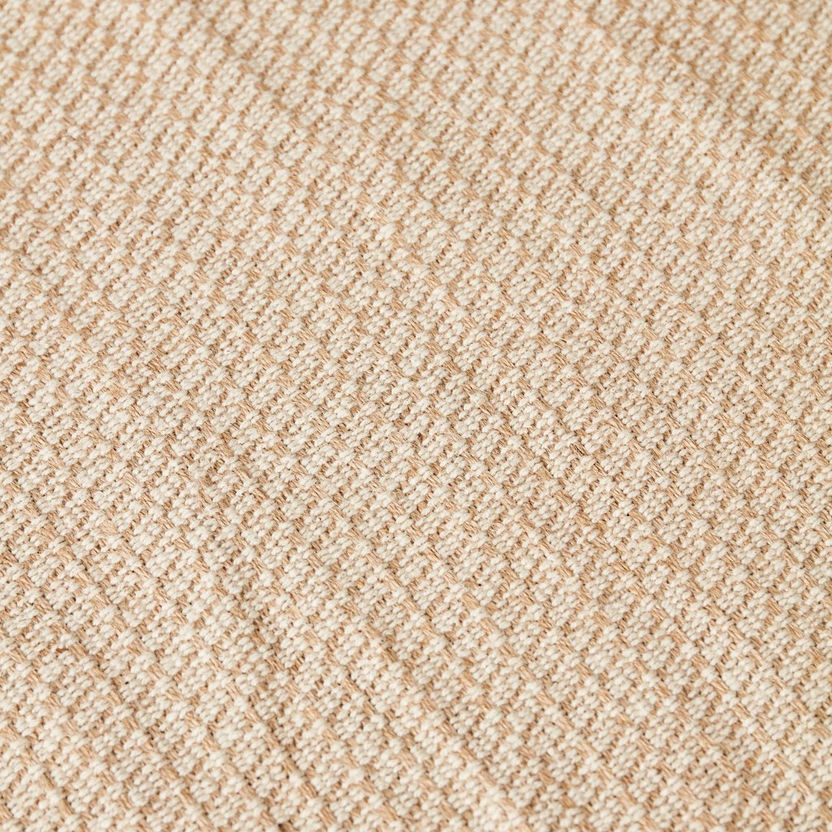 Textura Natural Jute Cotton Dhurrie - 60x150 cm-Rugs-image-2