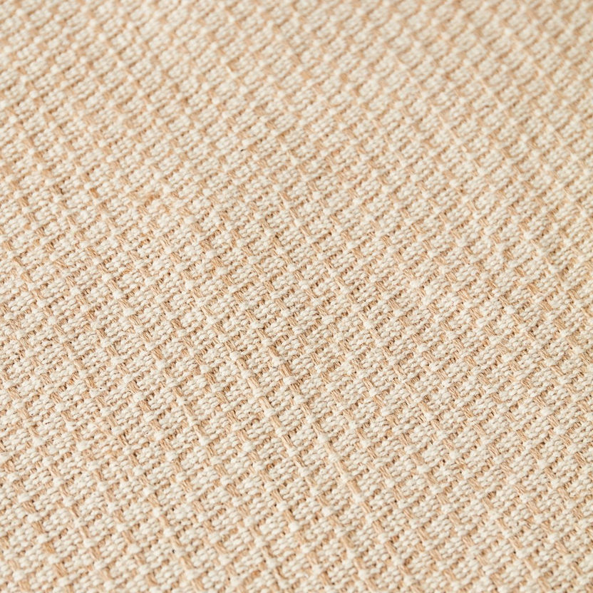 Textura Natural Jute Cotton Dhurrie - 110x160 cm-Rugs-image-2