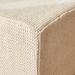 Textura Natural Jute Cotton Pouf - 40x40 cm-Bean Bags and Poufs-thumbnailMobile-2