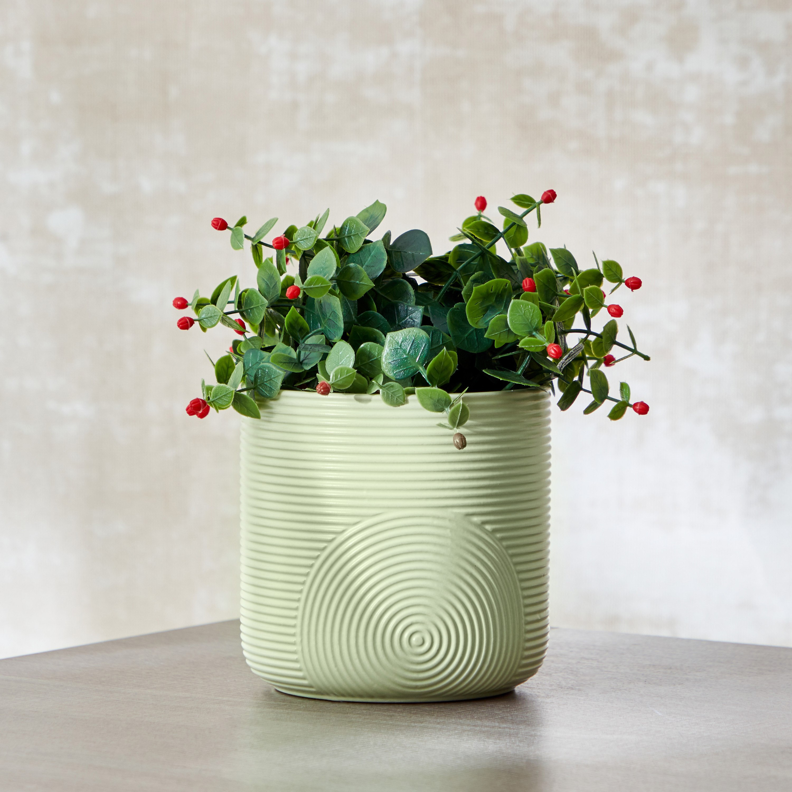 إناء زرع حديقة من سانسا - 13 سم-hbxdecorandfurnishings-homeaccessories-artificialflowersandplants-image-1