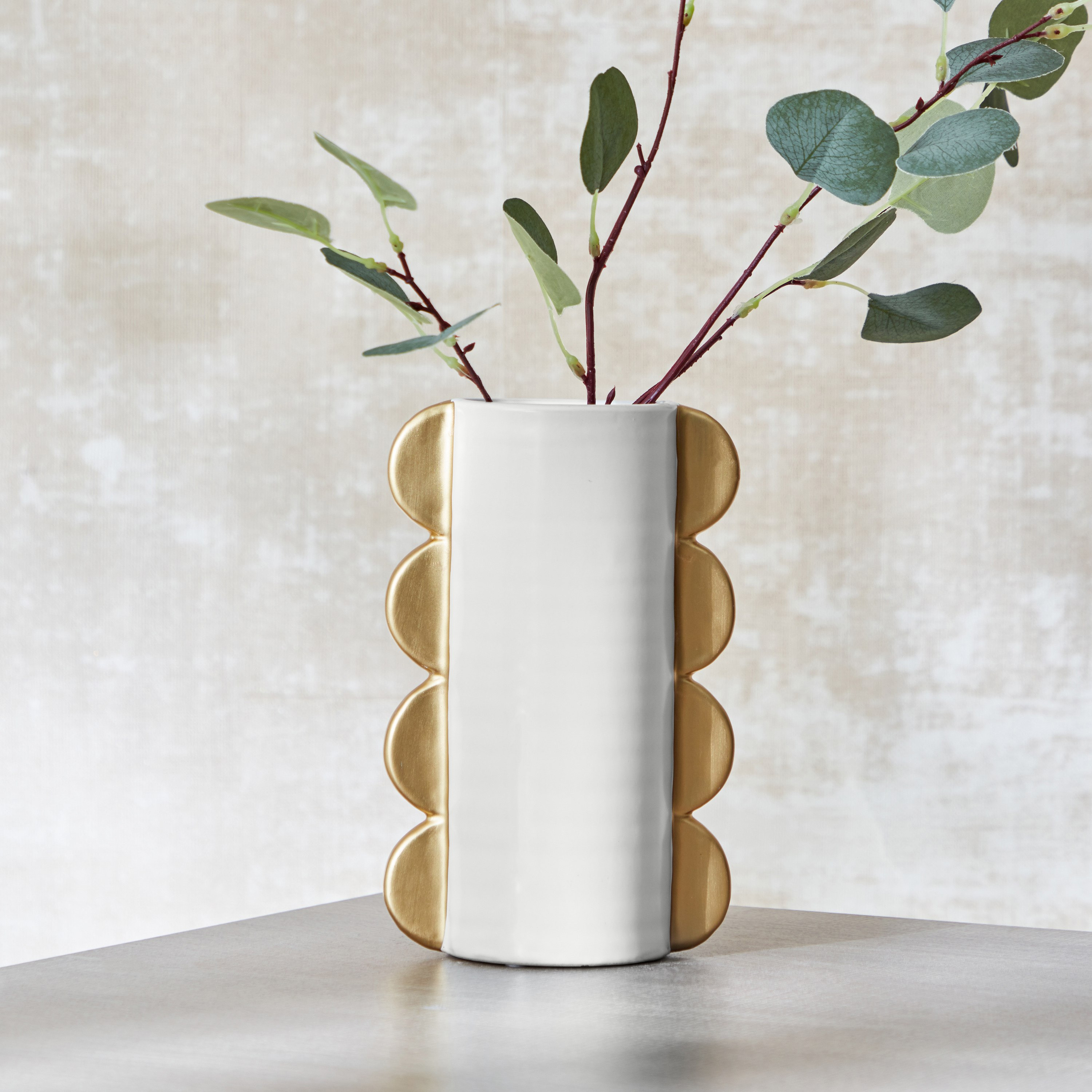 مزهرية من سانسا - 22 سم-hbxbedroom-decorandaccessories-vases-image-1