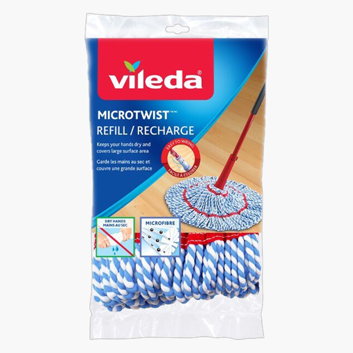 Vileda Micro Twist Mop Refill - 18x7x34 cm-PROMO_HB_AE_B1G1_250925-image-1