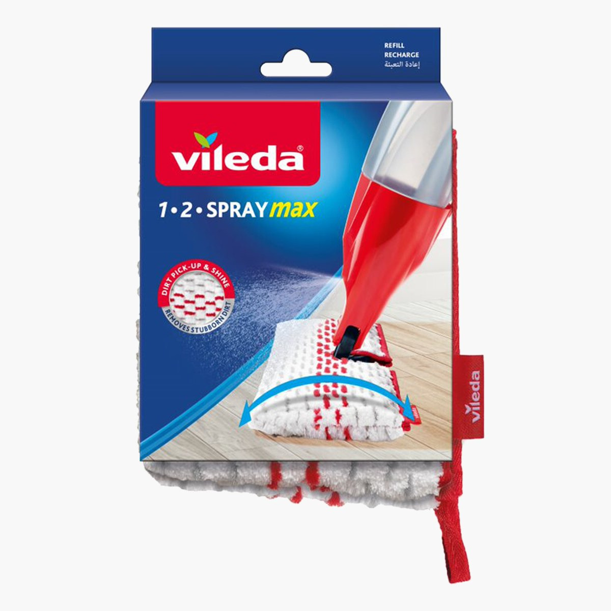 Vileda Promist Max Flat Refill Floor Spray Mop - 16x12x3 cm-PROMO_HB_AE_B1G1_250925-image-2