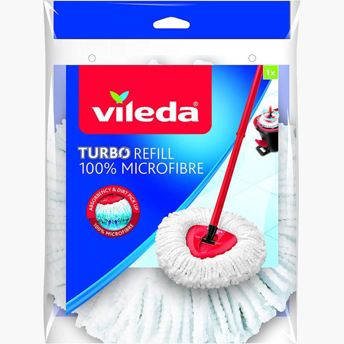 Vileda Easy Wring and Clean Refill Mop - 27x20x7 cm-PROMO_HB_AE_B1G1_250925-image-2