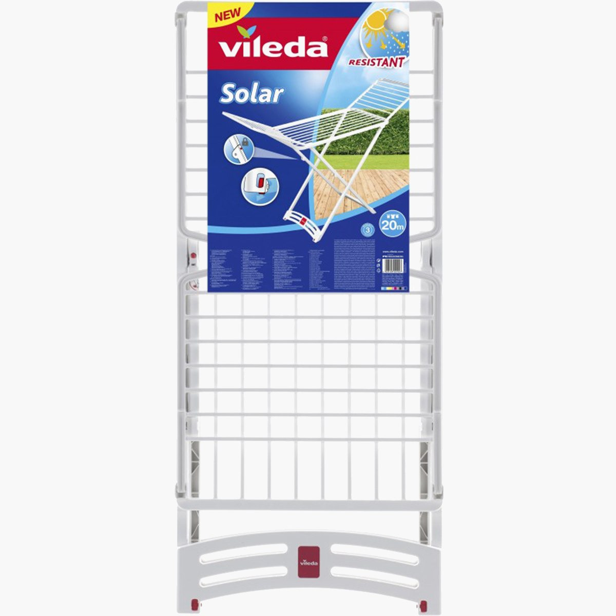 مجفف ملابس من فيليدا سولار - 130x53x85 سم-hbxhomeware-bathandlaundry-clothesdryingracks-image-1