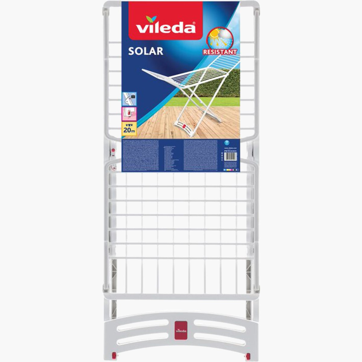 مجفف ملابس من فيليدا سولار - 130x53x85 سم-hbxhomeware-bathandlaundry-clothesdryingracks-image-4