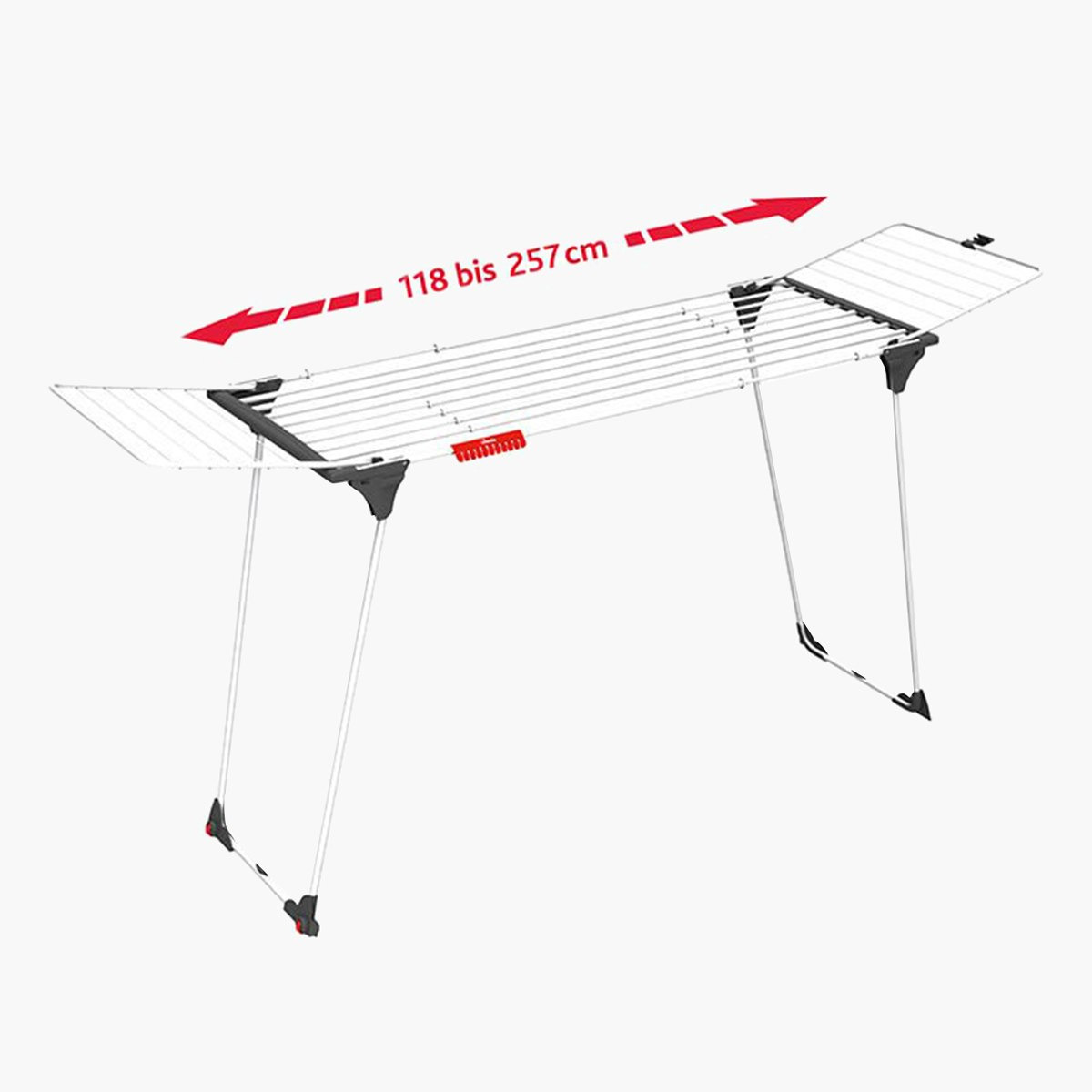 مجفف ملابس من فيليدا انفينيتي فليكس - 256x60x90 سم-hbxhomeware-bathandlaundry-clothesdryingracks-image-7