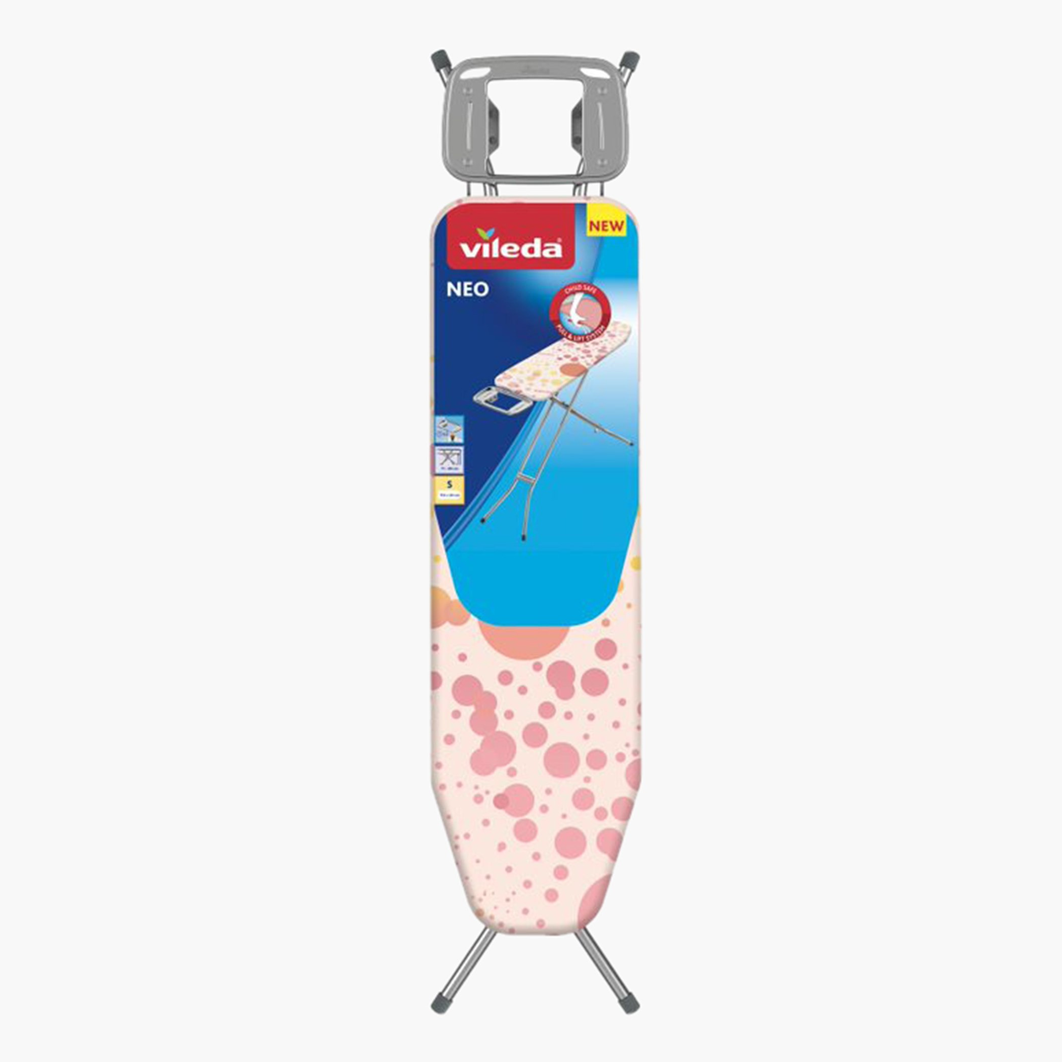 Vileda Neo Heavy Duty Ironing Board - 114x33x150 cm-PROMO_HB_AE_B1G1_250925-image-3