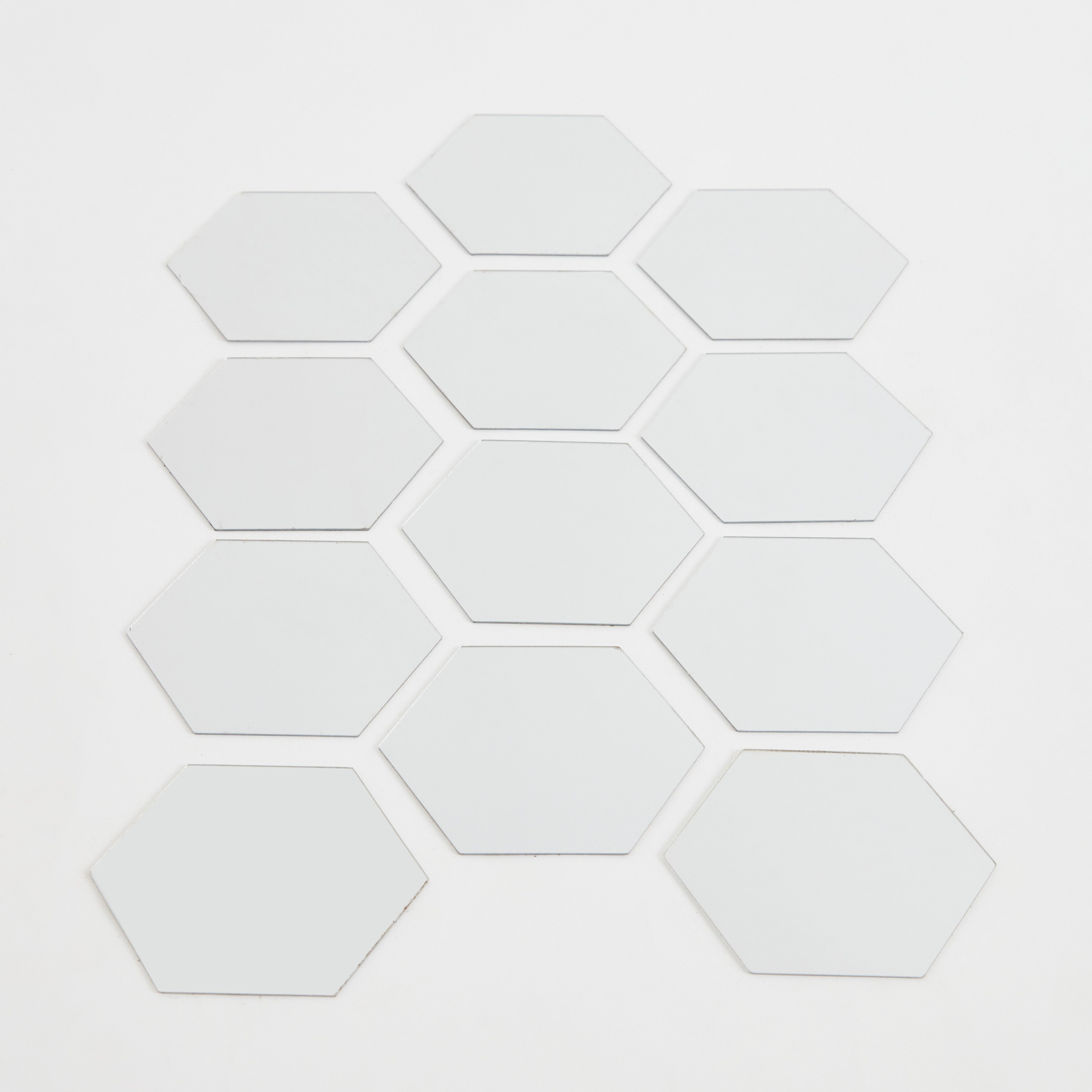 طقم ملصقات حائط بمرآة 12 قطعة من راريتي - 10x10 سم-hbxkidsandyouth-walldecor-mirrors-image-5
