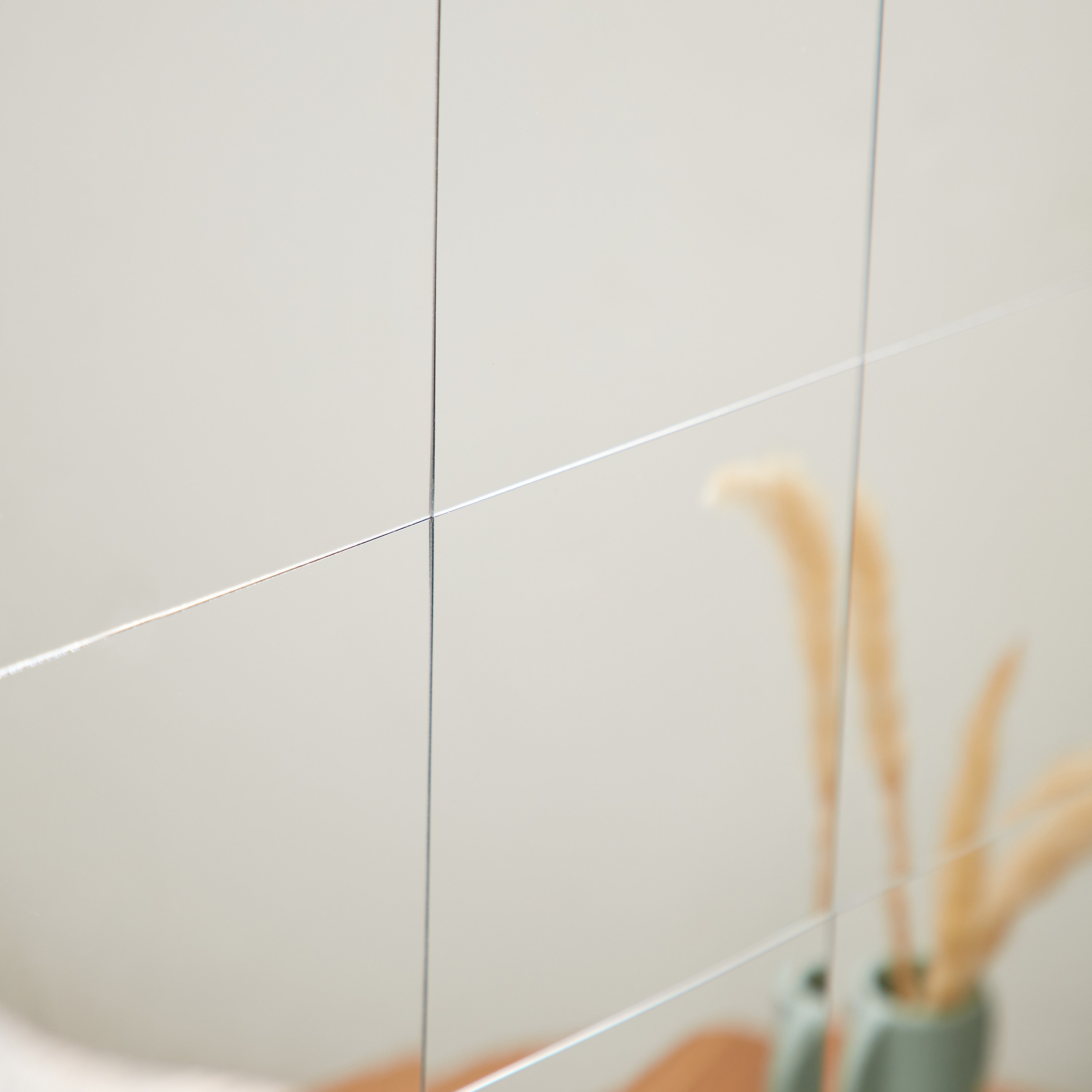 طقم ملصقات حائط بمرآة 16 قطعة من راريتي - 15x15 سم-hbxkidsandyouth-walldecor-mirrors-image-3