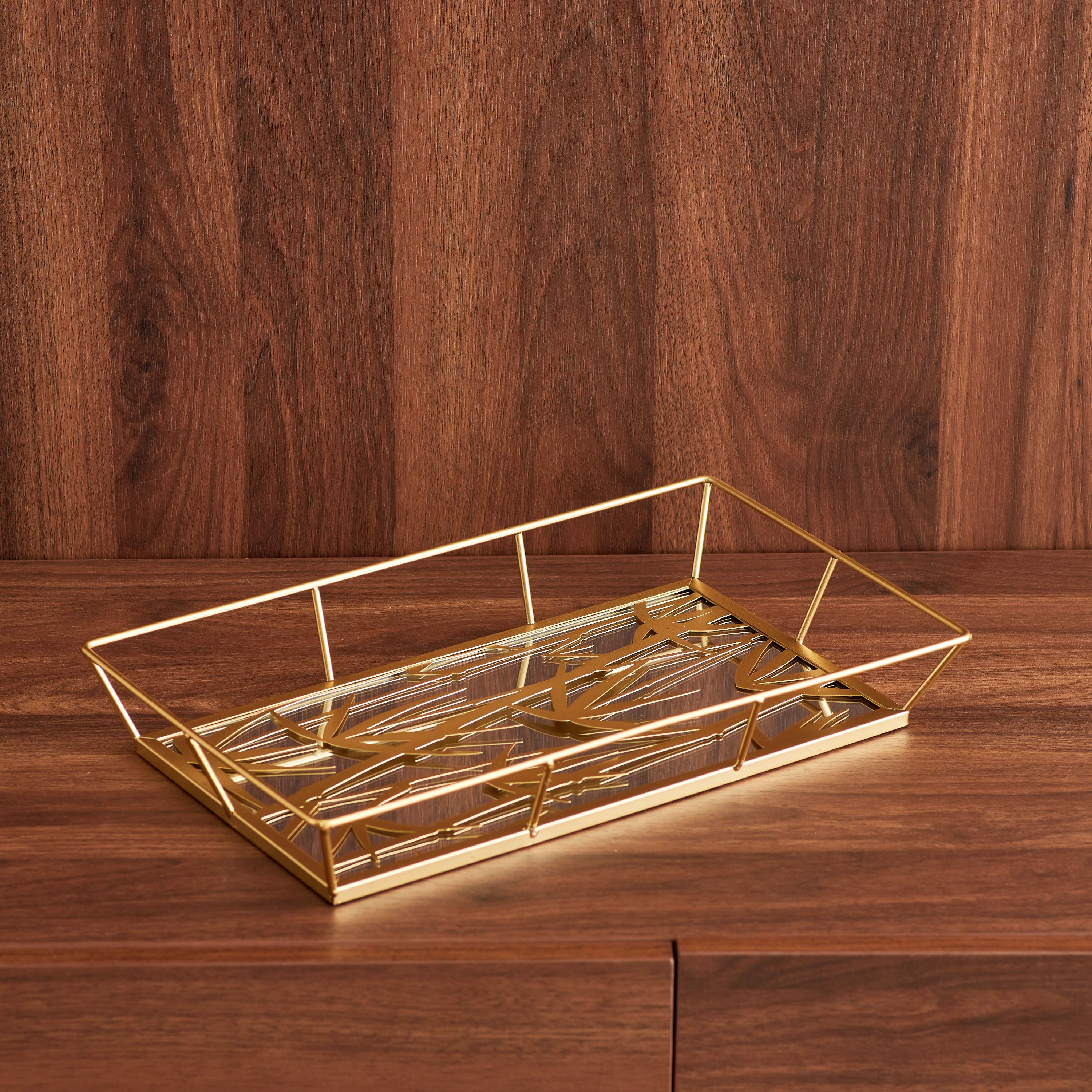 صينية ديكور بمرآة من هالسي - 21.5×5×35.5 سم-hbxhomeware-hbxdecorandfurnishings-image-2